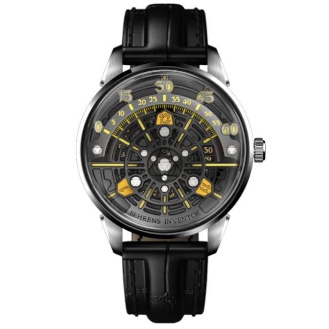 Behrens Da Vinci Code on Leather Strap