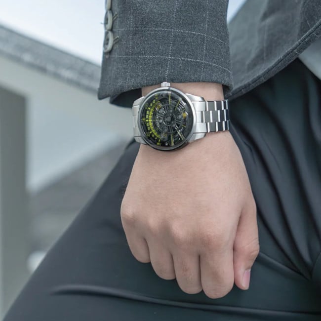 Behrens Da Vinci Code on Leather Strap