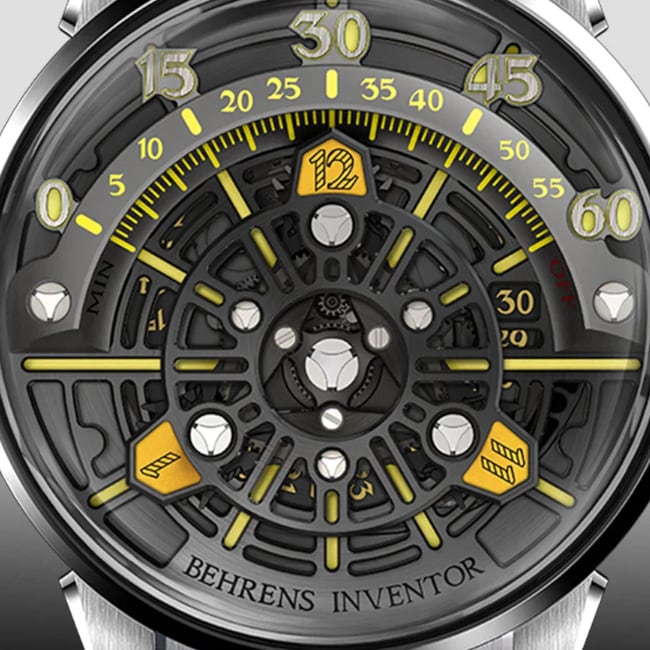 Behrens Da Vinci Code on Leather Strap