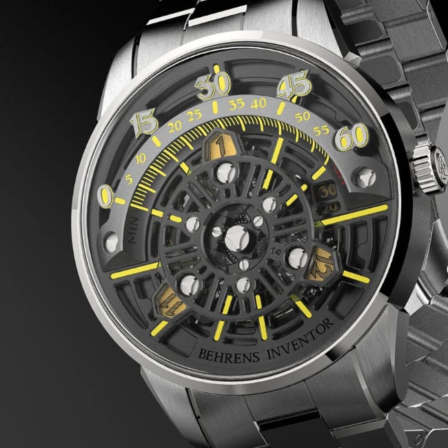 Behrens Da Vinci Code on Leather Strap