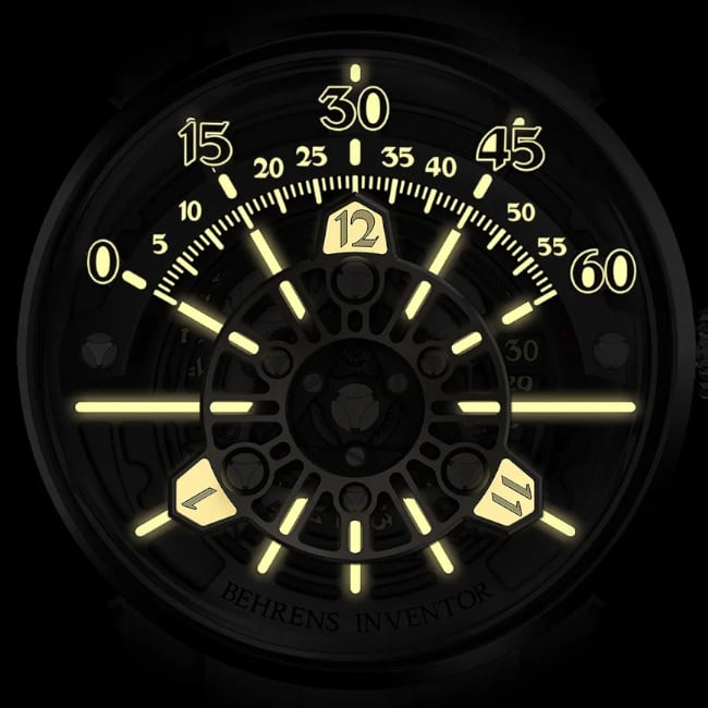 Behrens Da Vinci Code on Fluoroelastomer Strap
