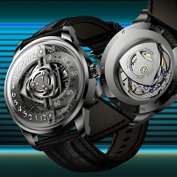 Behrens Rotary Grey on Bracelet