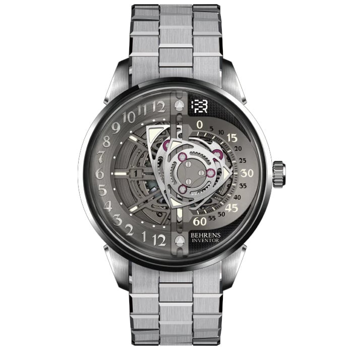 Behrens Rotary Grey on Bracelet