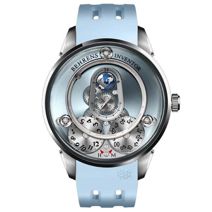 Behrens Apolar Aurora Blue on Fluoroelastomer Strap
