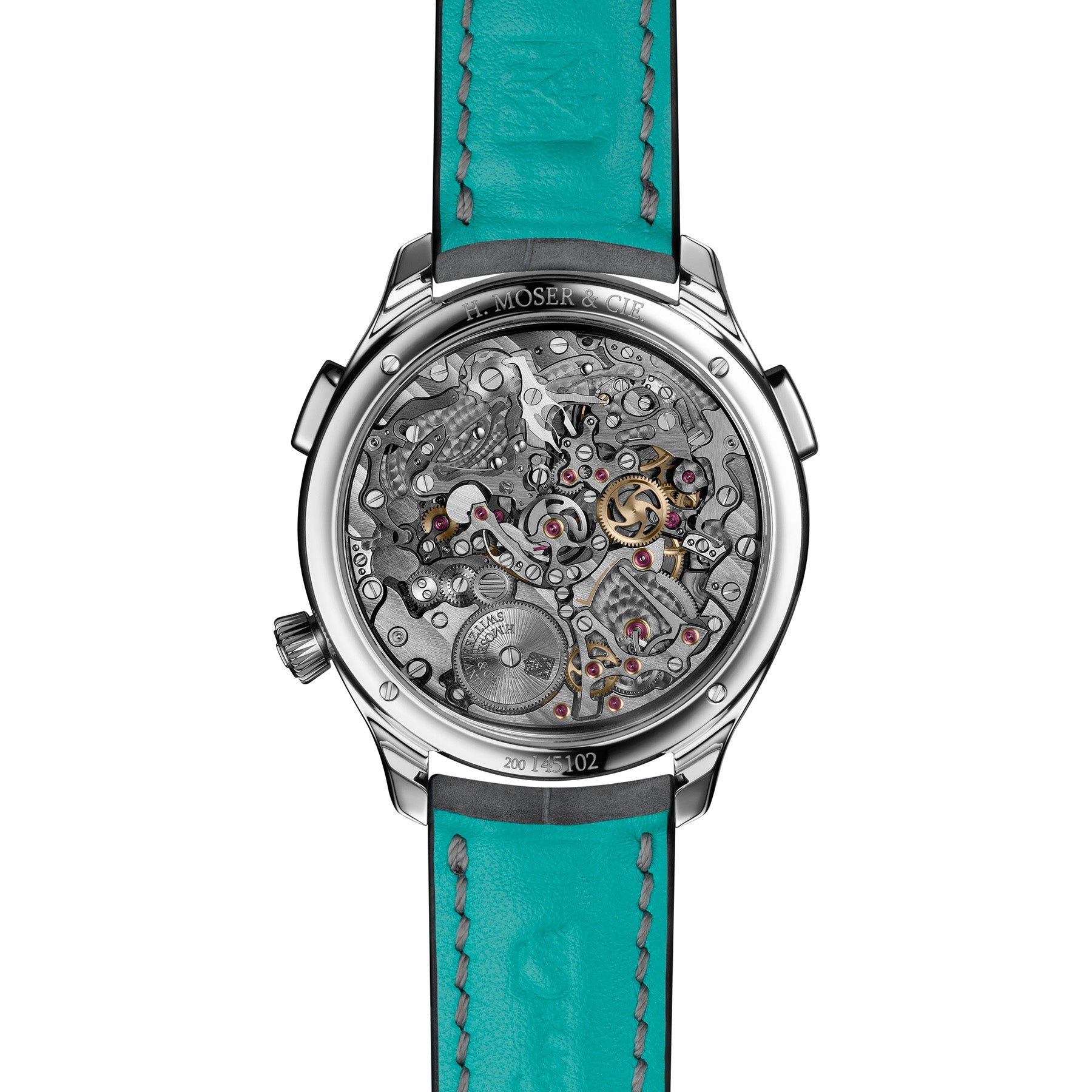 H. Moser & Cie. 1730-1200 Endeavour Flyback Chronograph Dual Time Date