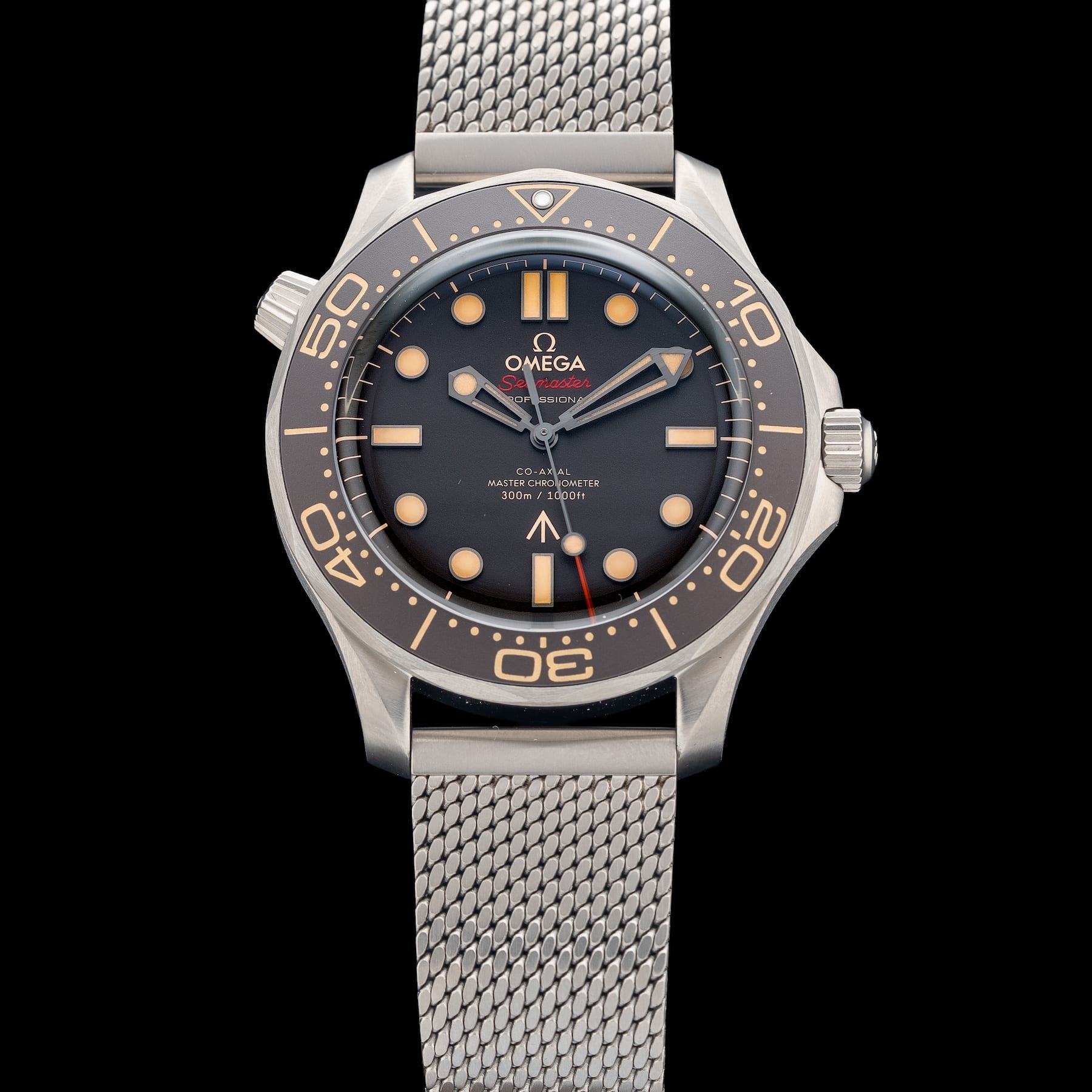 Omega Seamaster Diver 300 007 James Bond Edition on Bracelet 210.90.42.20.01.001