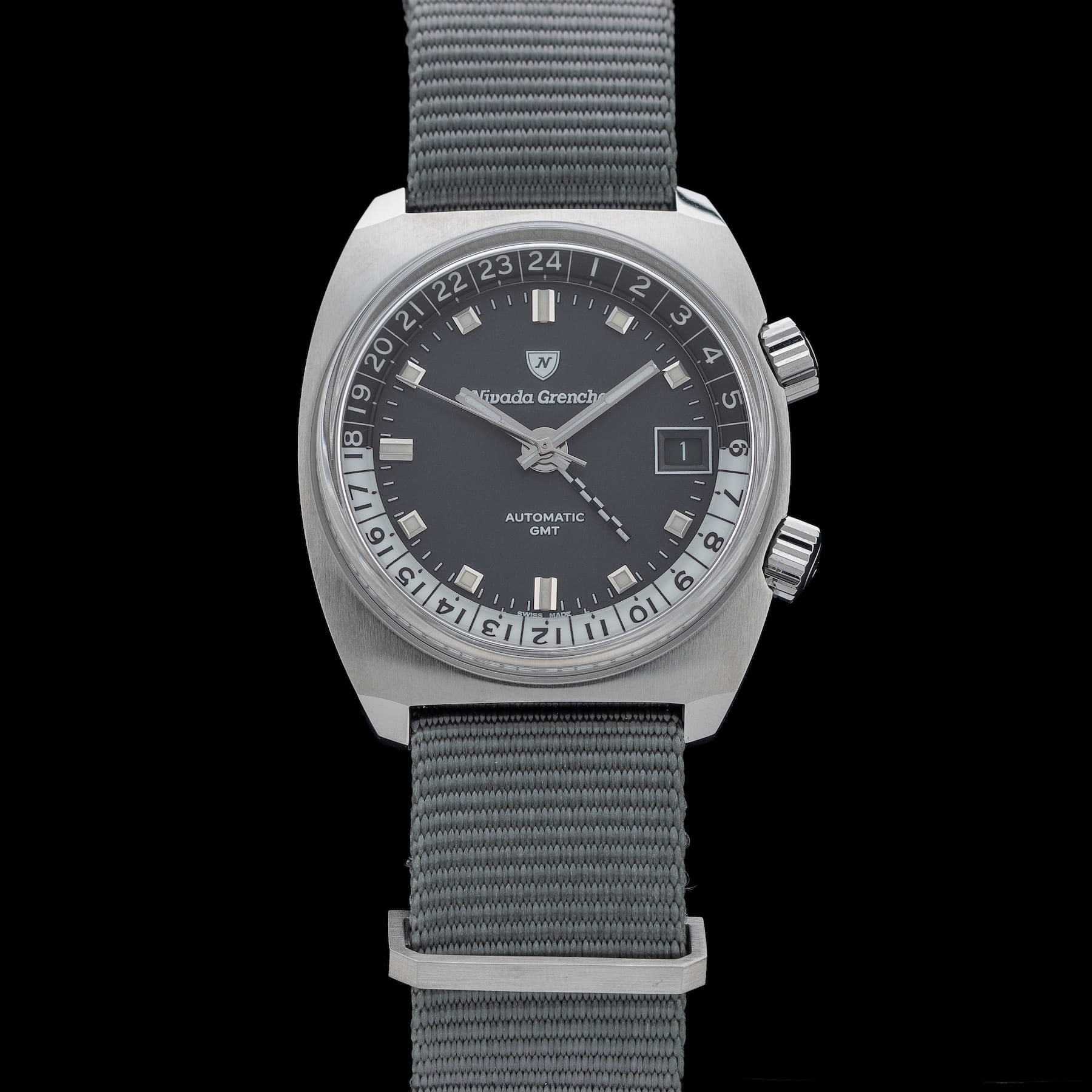 Nivada Grenchen Antarctic GMT Limited Edition 32073A