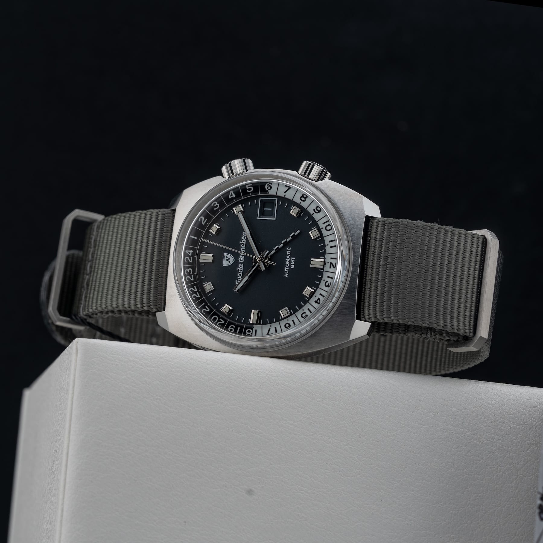 Nivada Grenchen Antarctic GMT Limited Edition 32073A