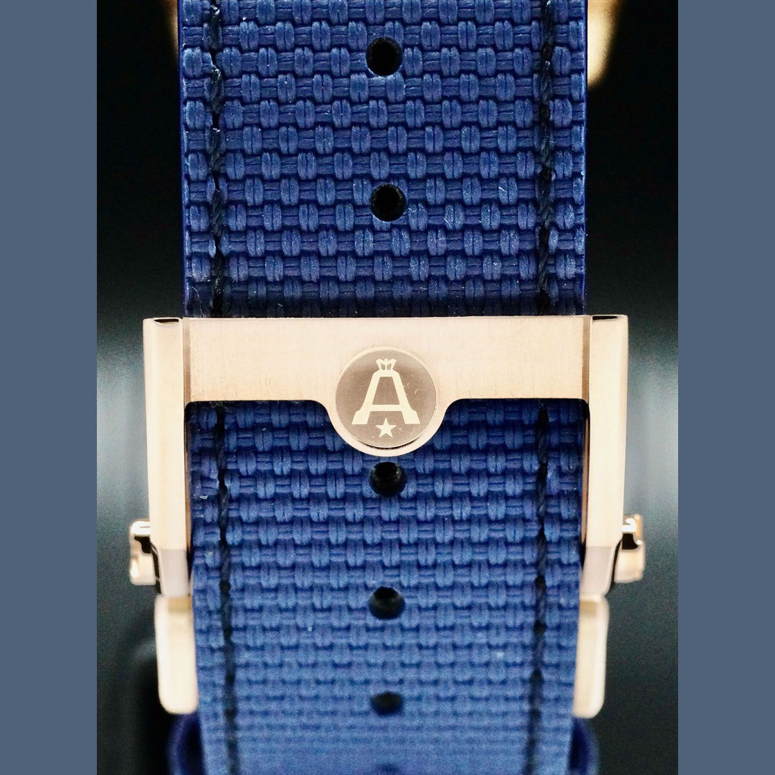 Angelus 0CDZE.U02A.K009H Chronodate Gold Blue