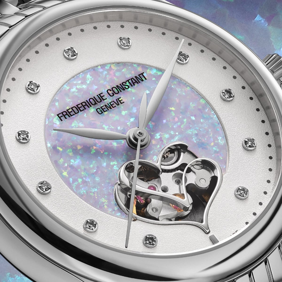 Frederique Constant Classics Ladies Automatic Double Heart Beat FC-313OBD3B6B
