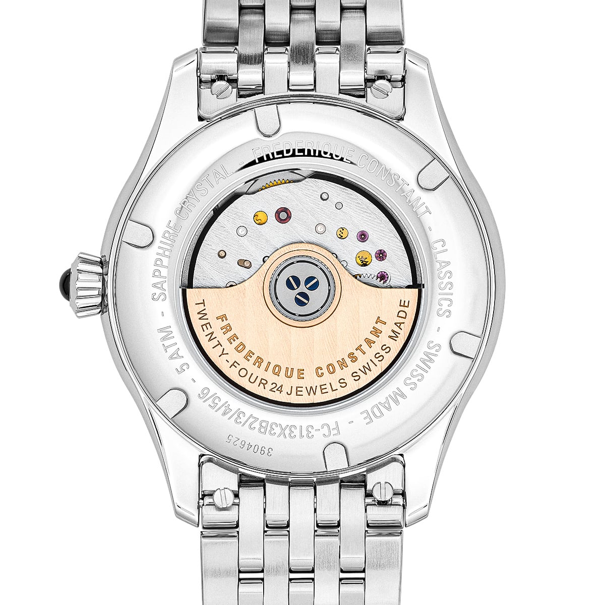 Frederique Constant Classics Ladies Automatic Double Heart Beat FC-313OBD3B6B