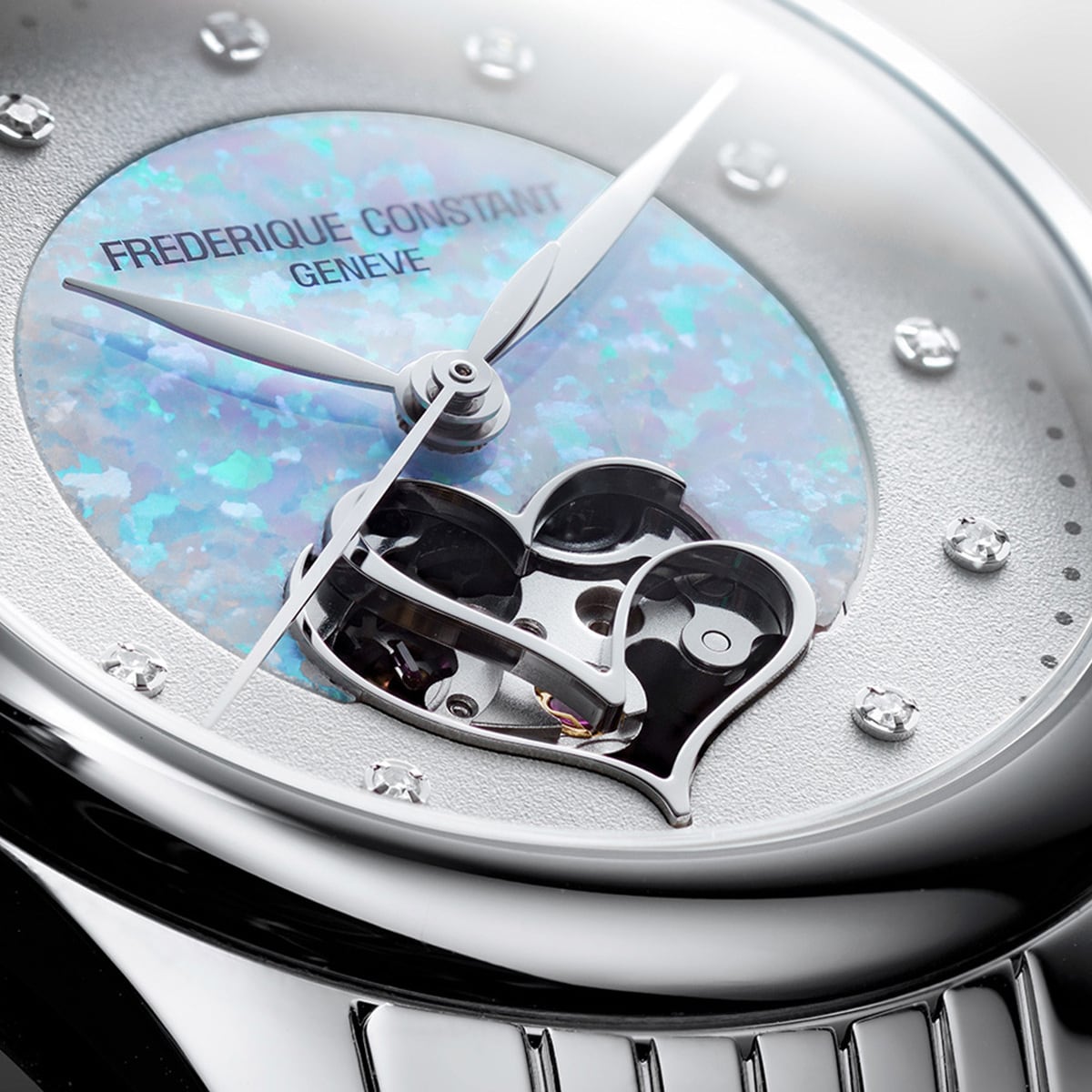 Frederique Constant Classics Ladies Automatic Double Heart Beat FC-313OBD3B6B