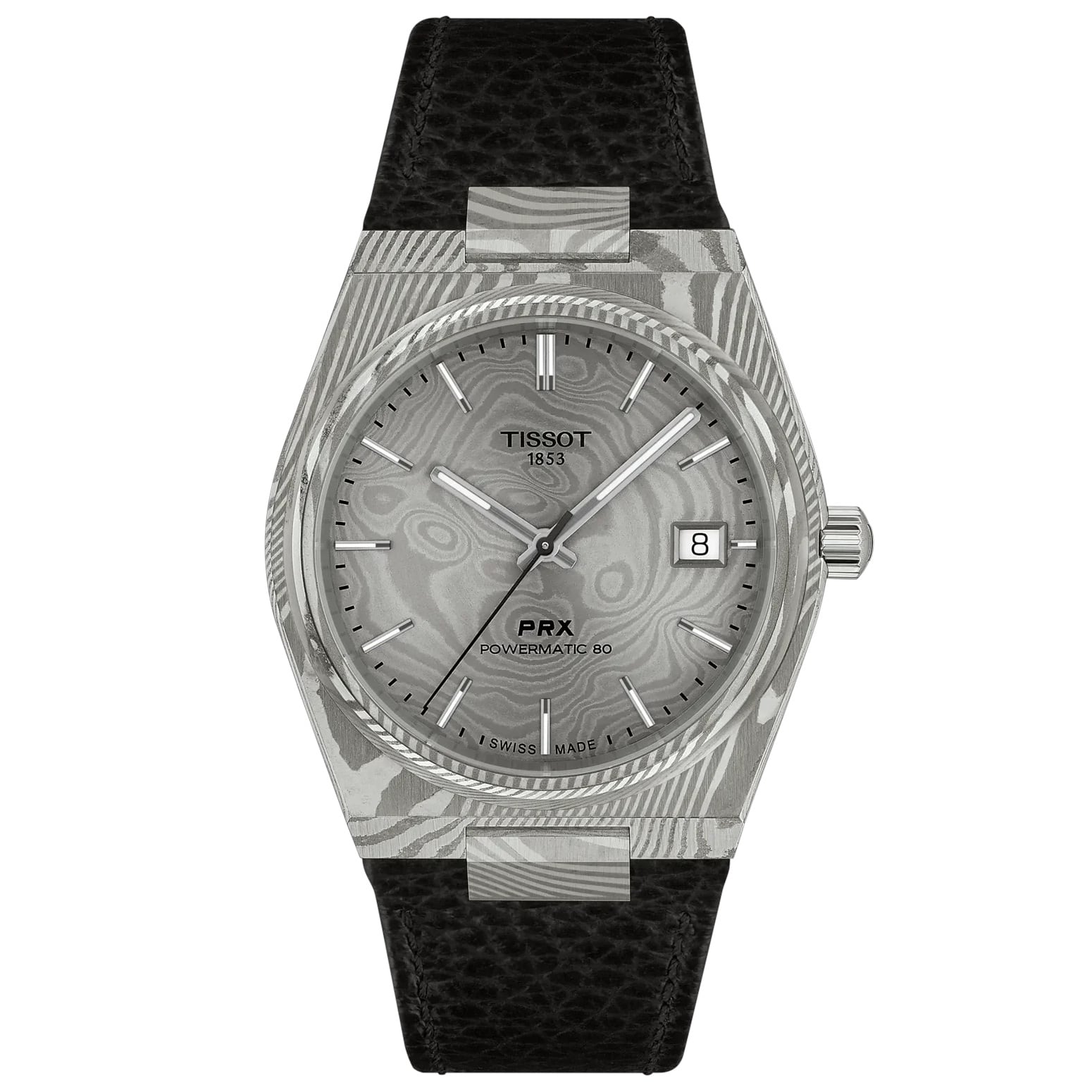 Tissot PRX Damascus Steel 38mm T137.807.96.081.00