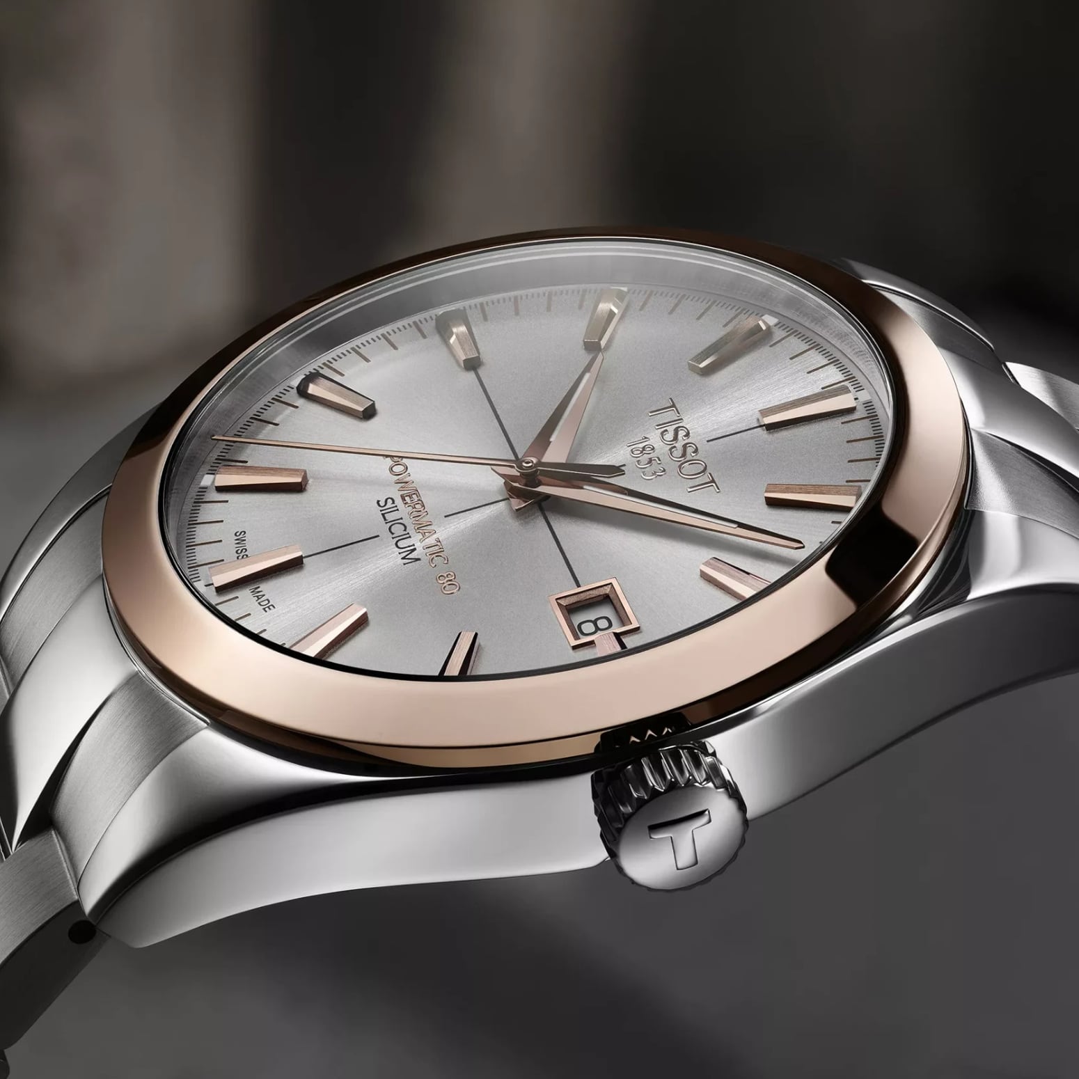 Tissot Gentleman Gold Bezel 40mm T927.407.41.031.00