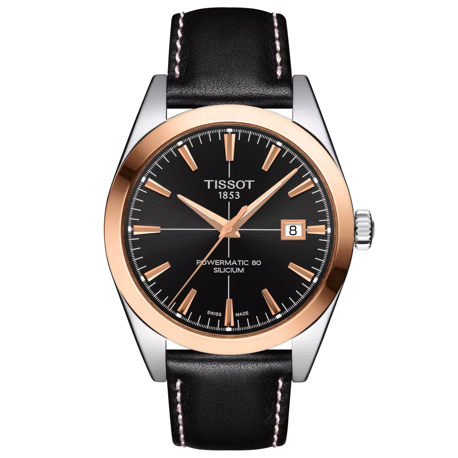 Tissot Gentleman Gold Bezel 40mm T927.407.46.051.00