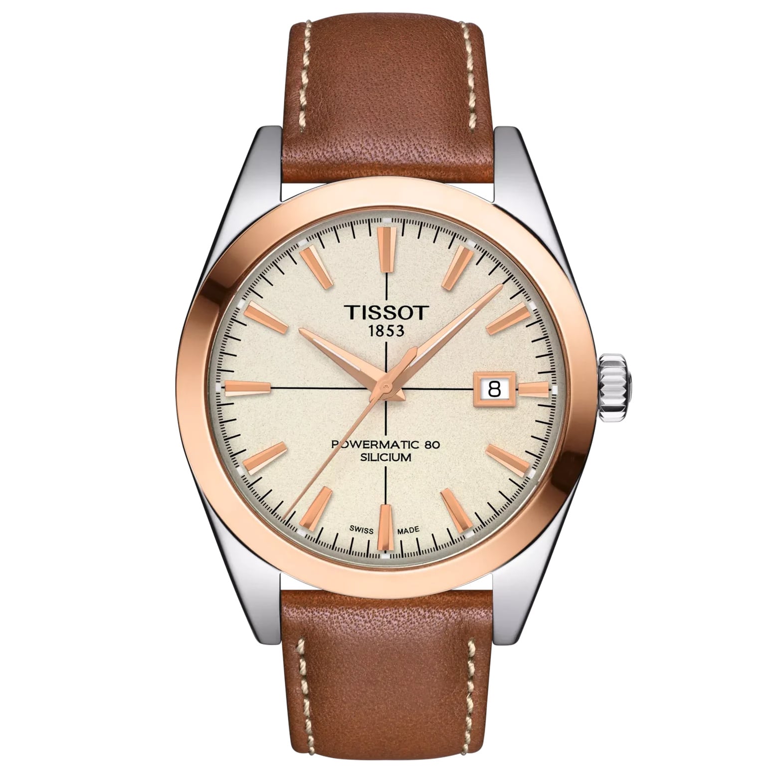Tissot Gentleman Gold Bezel 40mm T927.407.46.261.00