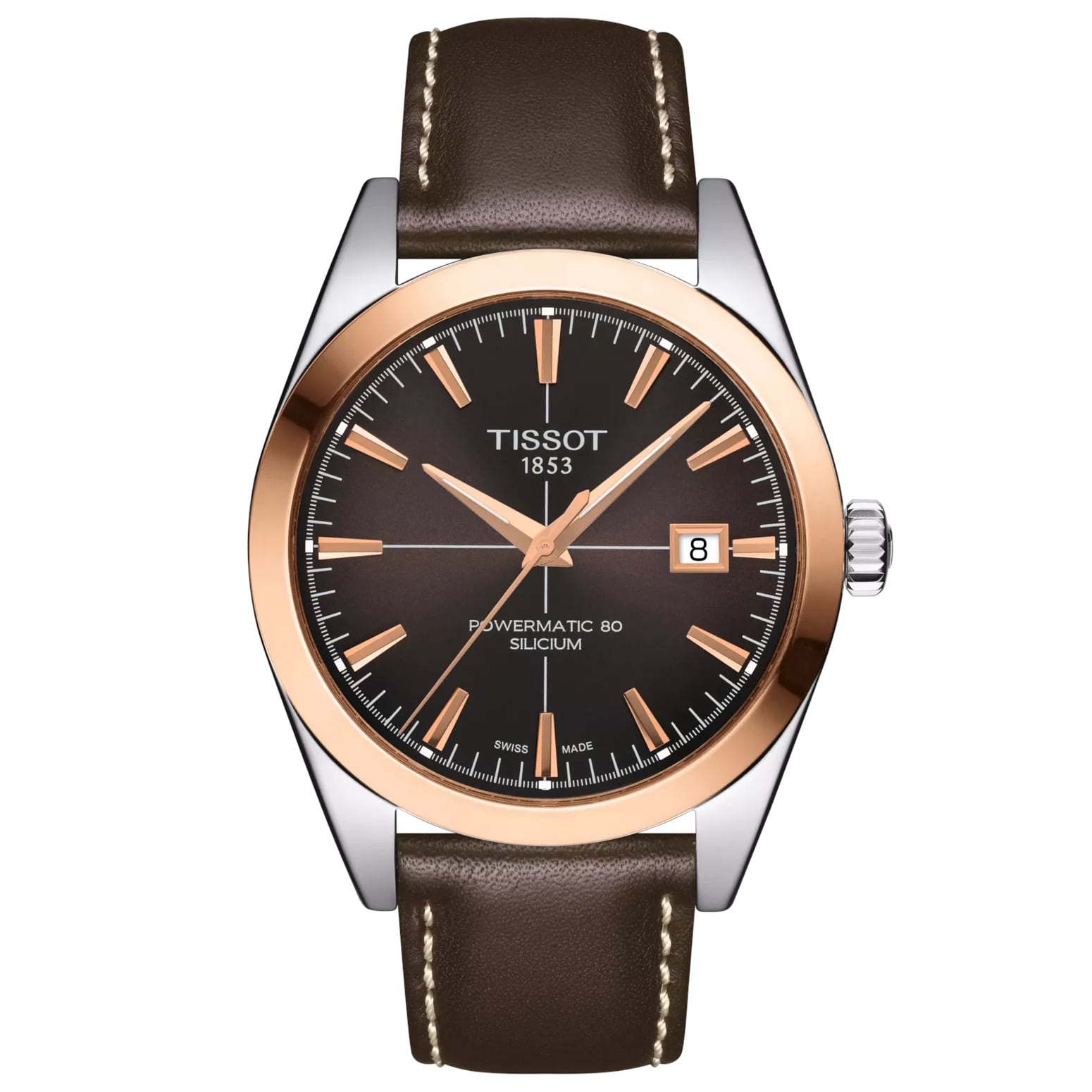 Tissot Gentleman Gold Bezel 40mm T927.407.46.291.00
