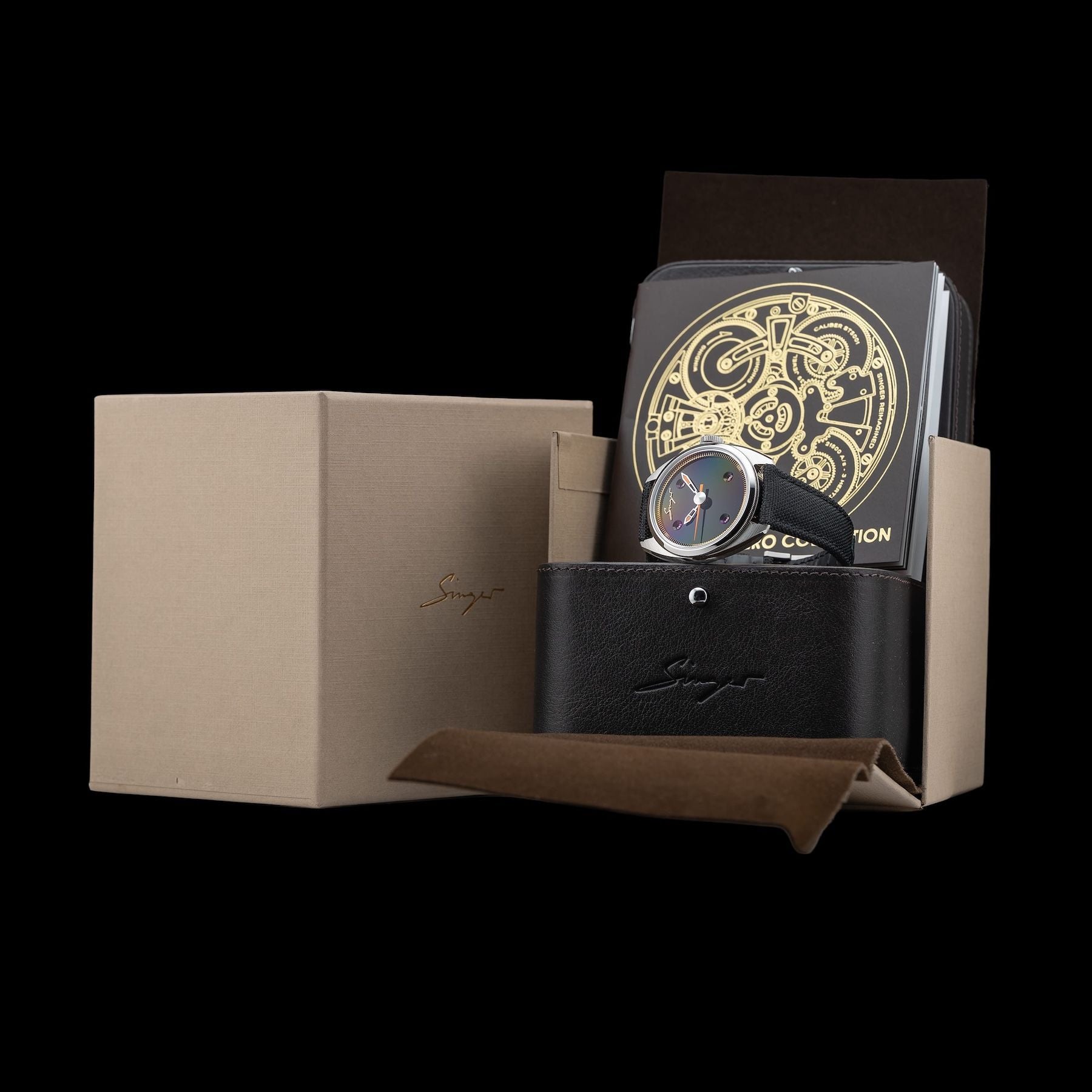 Singer Reimagined Caballero Black SR701-1