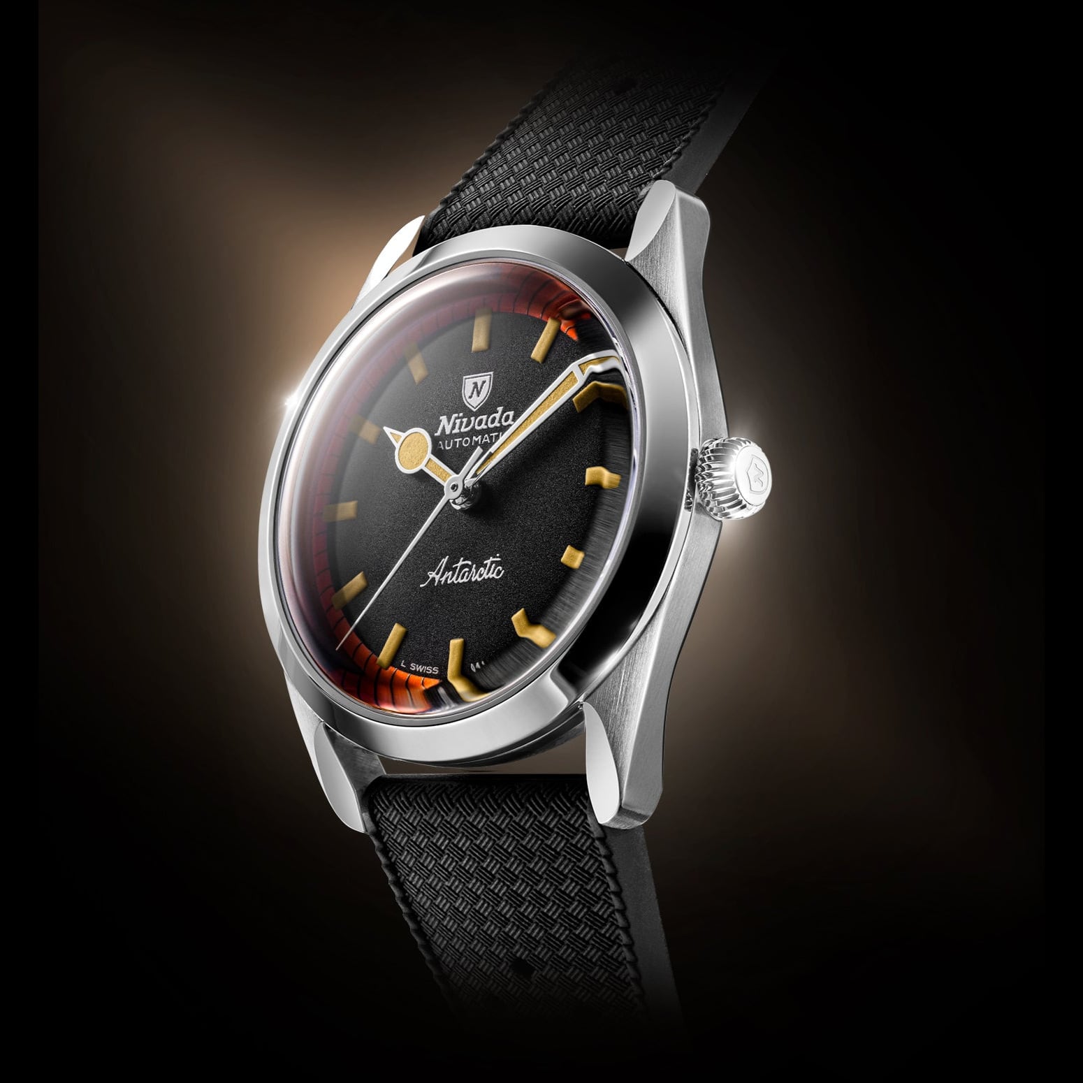 Nivada Grenchen Super Antarctic Black & Orange 32056A10