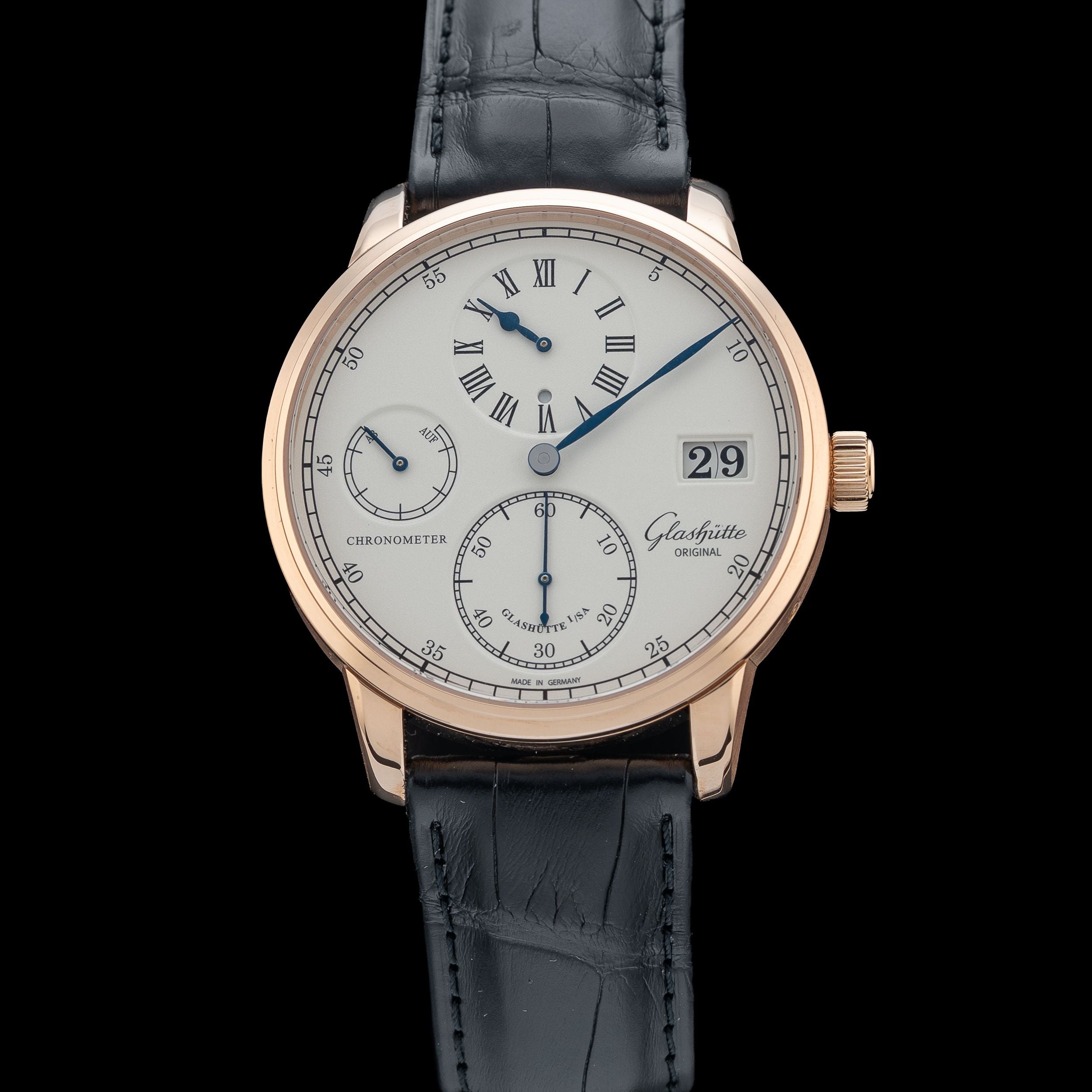 Glashütte Original Senator Chronometer Regulator Red Gold 1-58-04-04-05-04