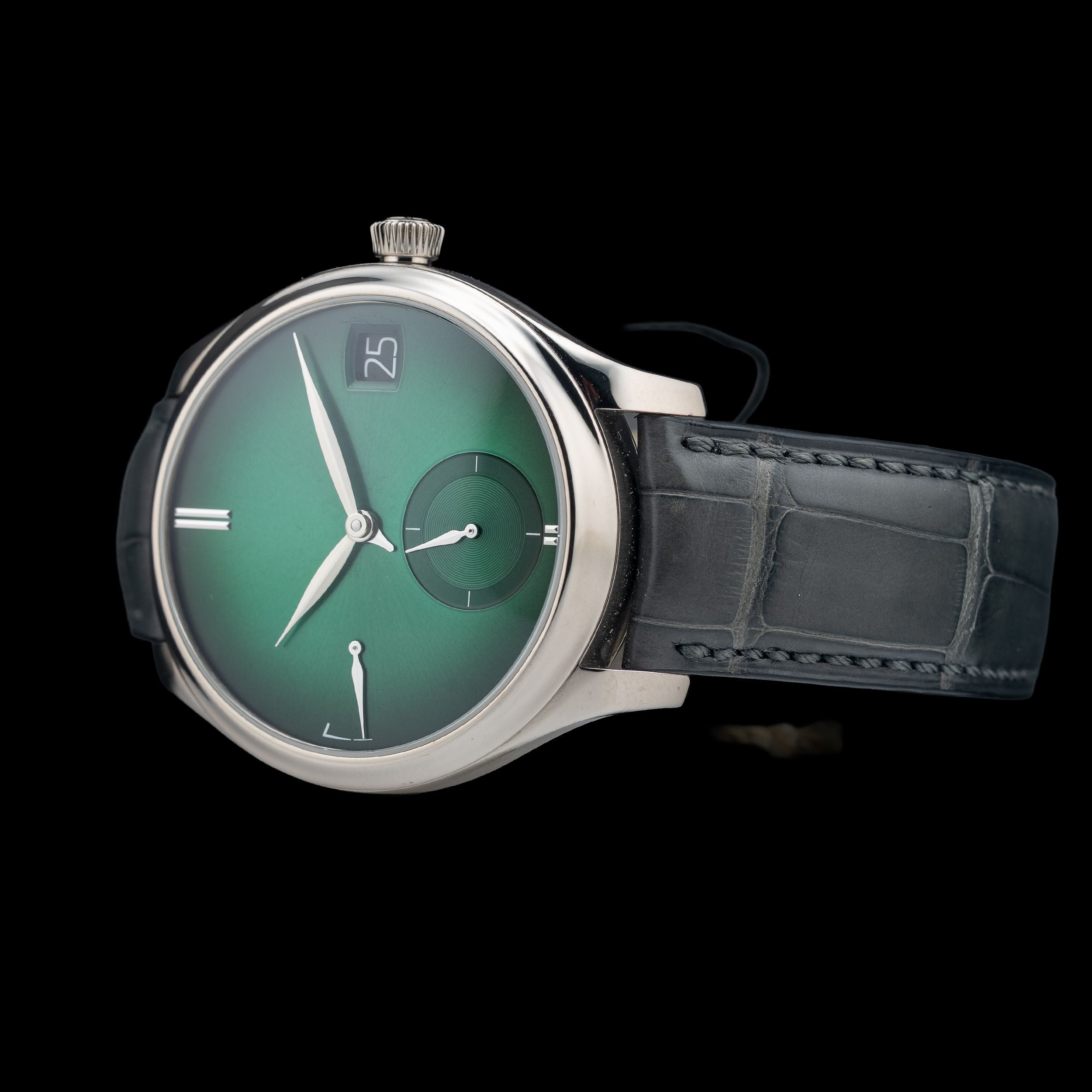 H. Moser & Cie. 1800-0202 Endeavour Perpetual Calendar Purity Cosmic Green