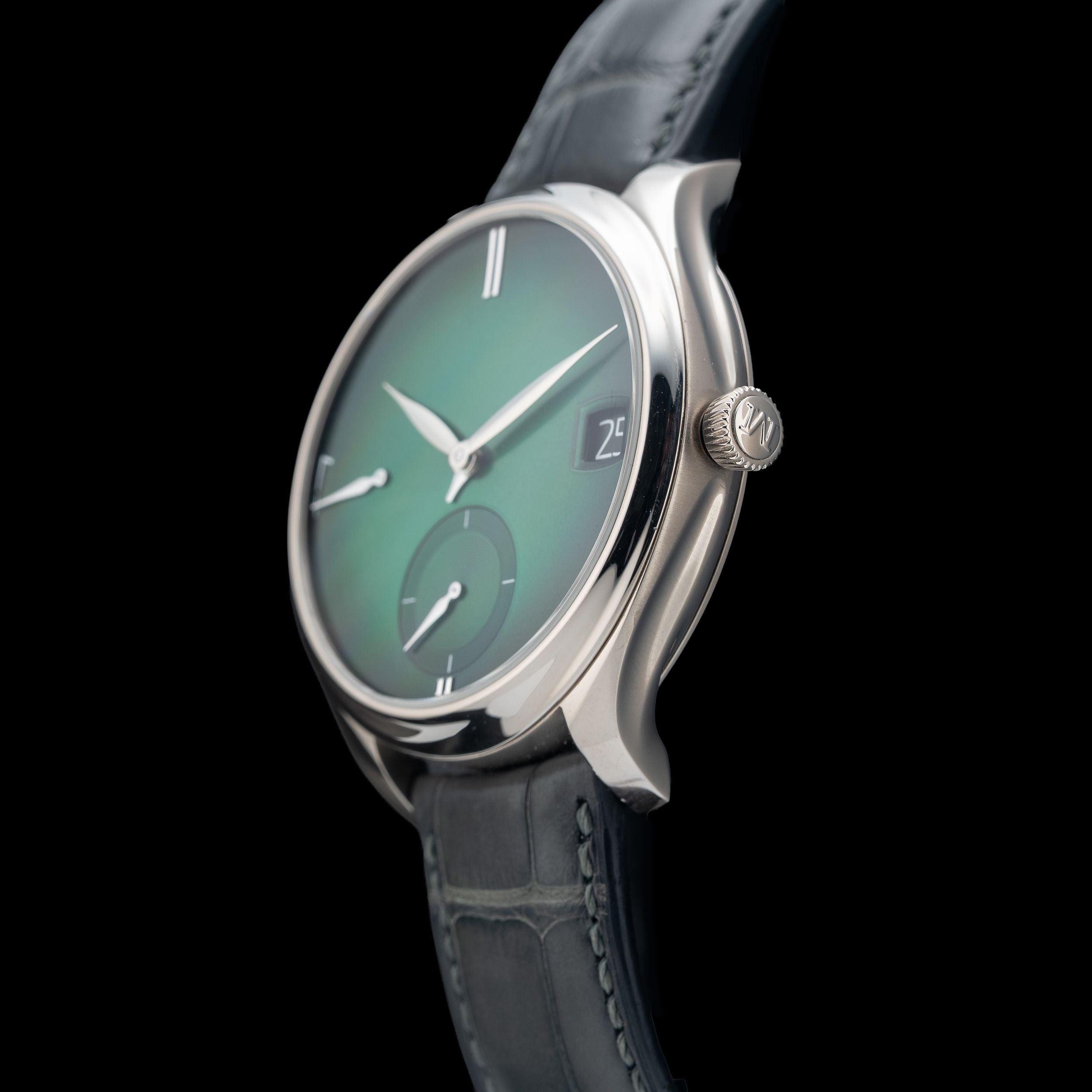 H. Moser & Cie. 1800-0202 Endeavour Perpetual Calendar Purity Cosmic Green