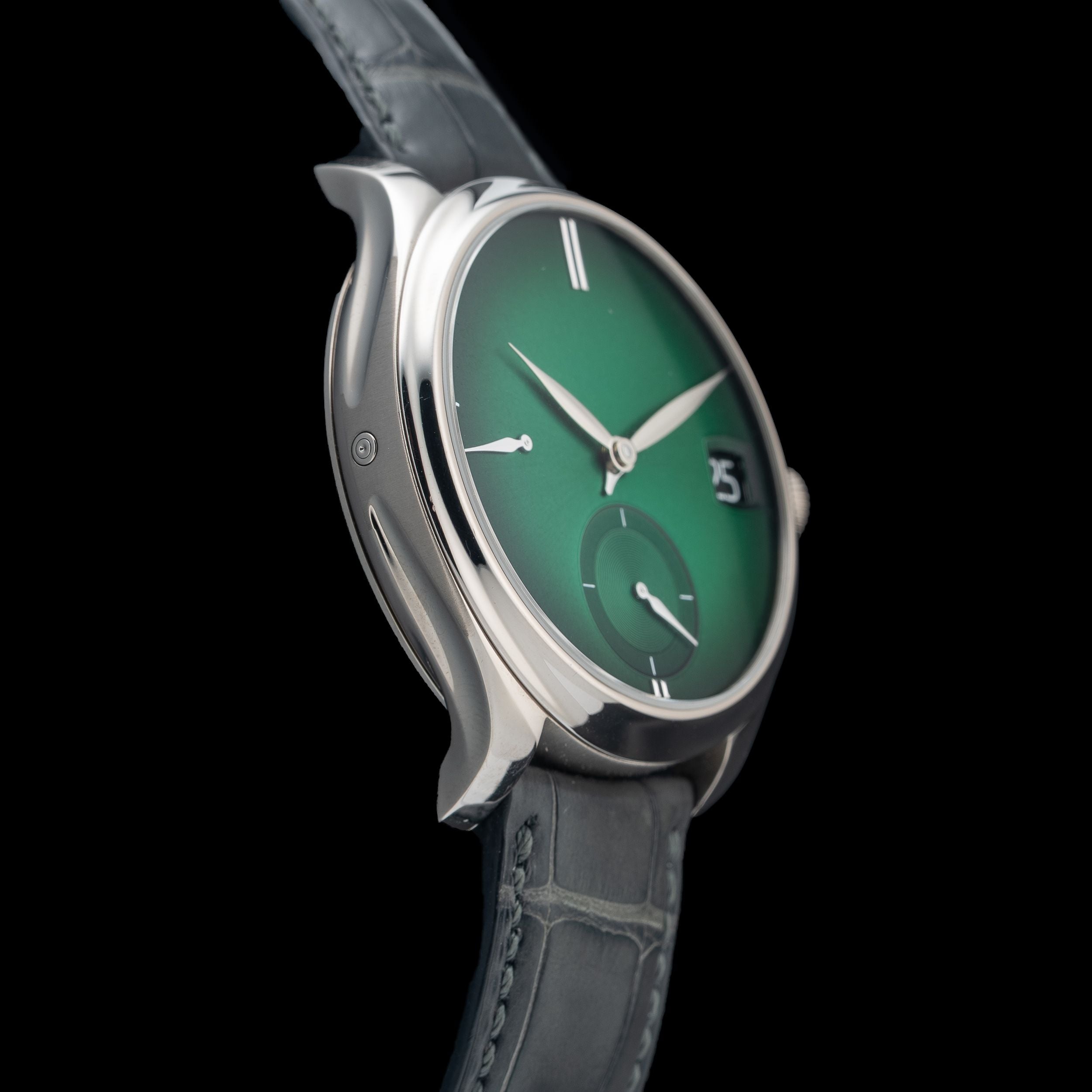 H. Moser & Cie. 1800-0202 Endeavour Perpetual Calendar Purity Cosmic Green