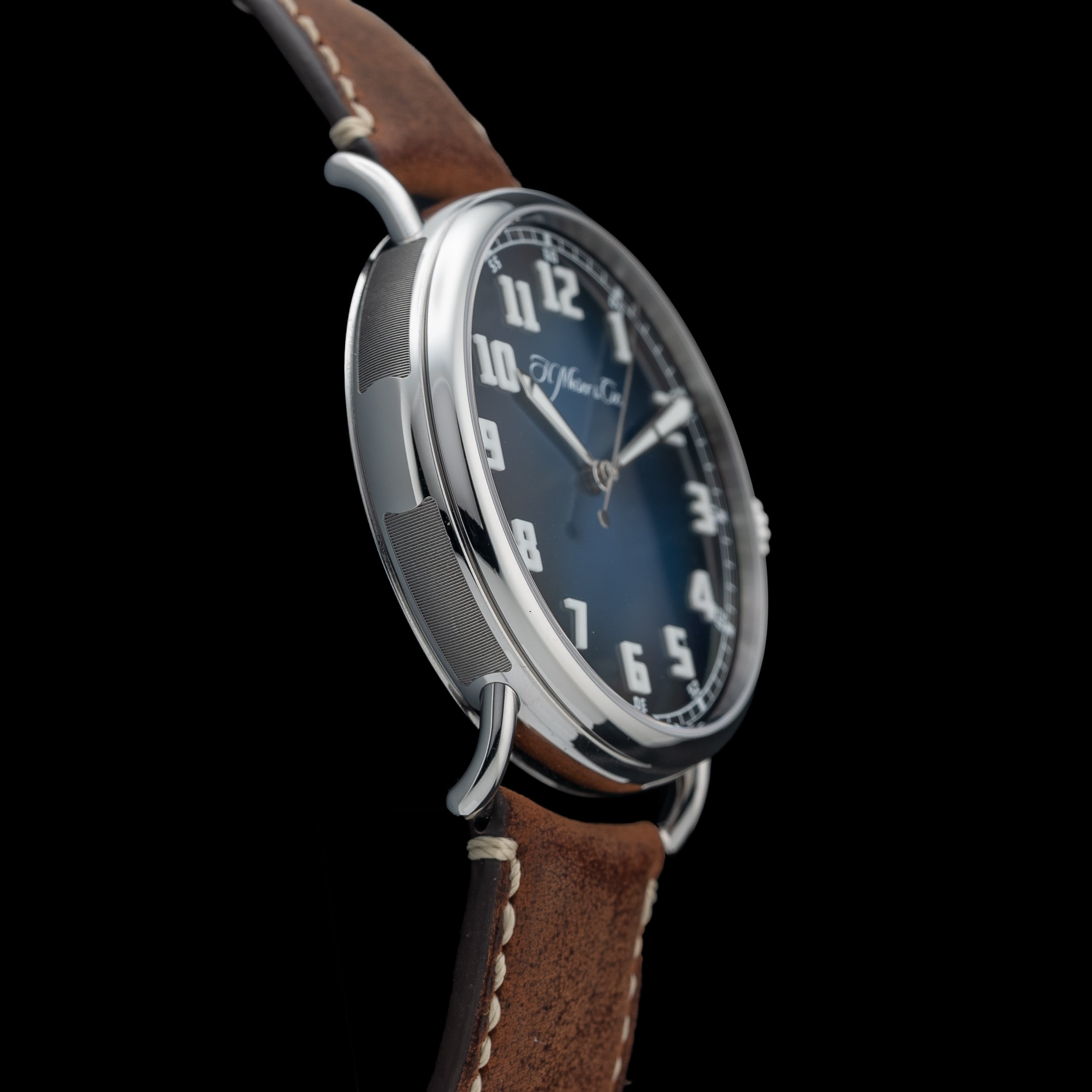 H. Moser & Cie Heritage Centre Seconds Funky Blue 8200-1201