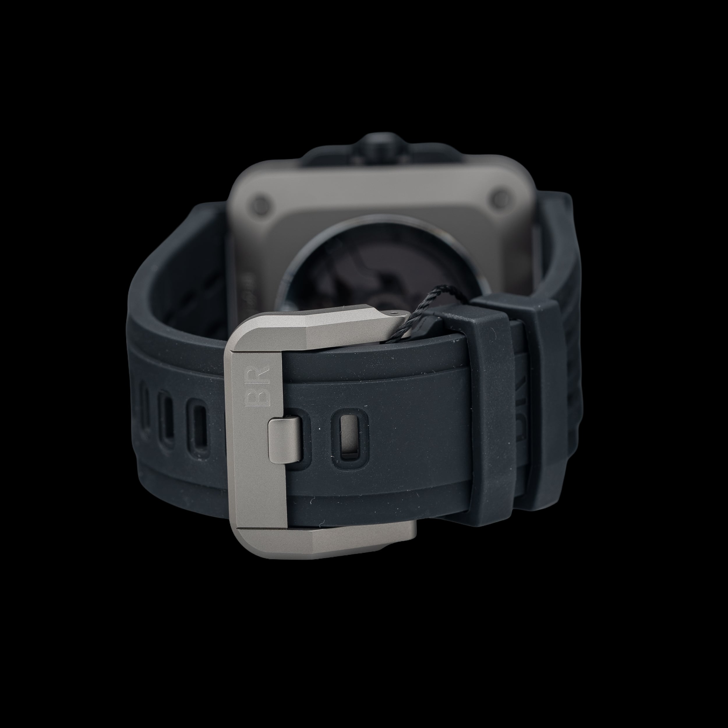 Bell & Ross Black Titanium On Rubber Strap BRX3R-BL-TI/SRB