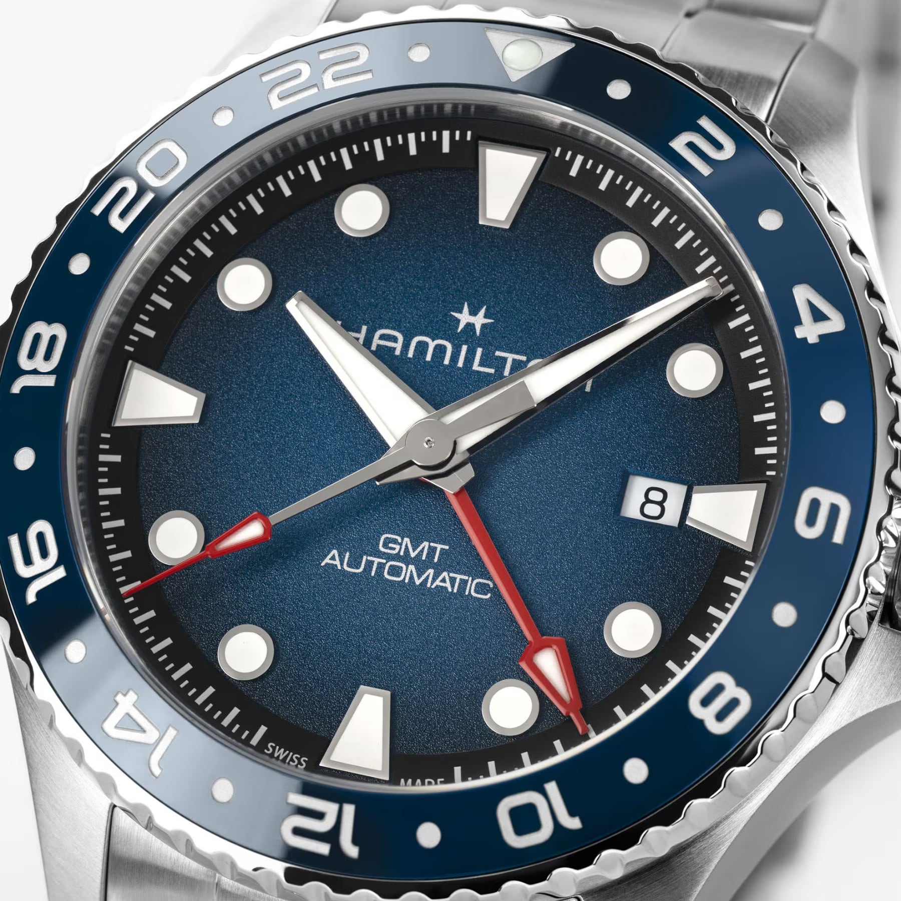 Hamilton Khaki Navy Scuba GMT 43mm H82535140