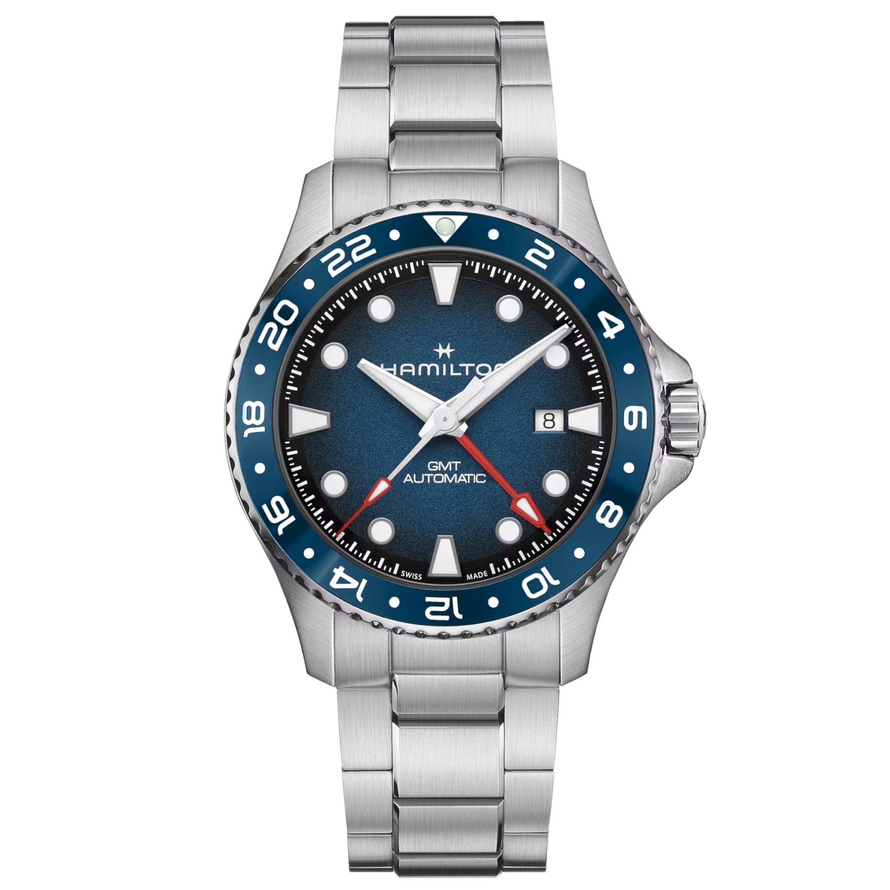 Hamilton Khaki Navy Scuba GMT 43mm H82535140
