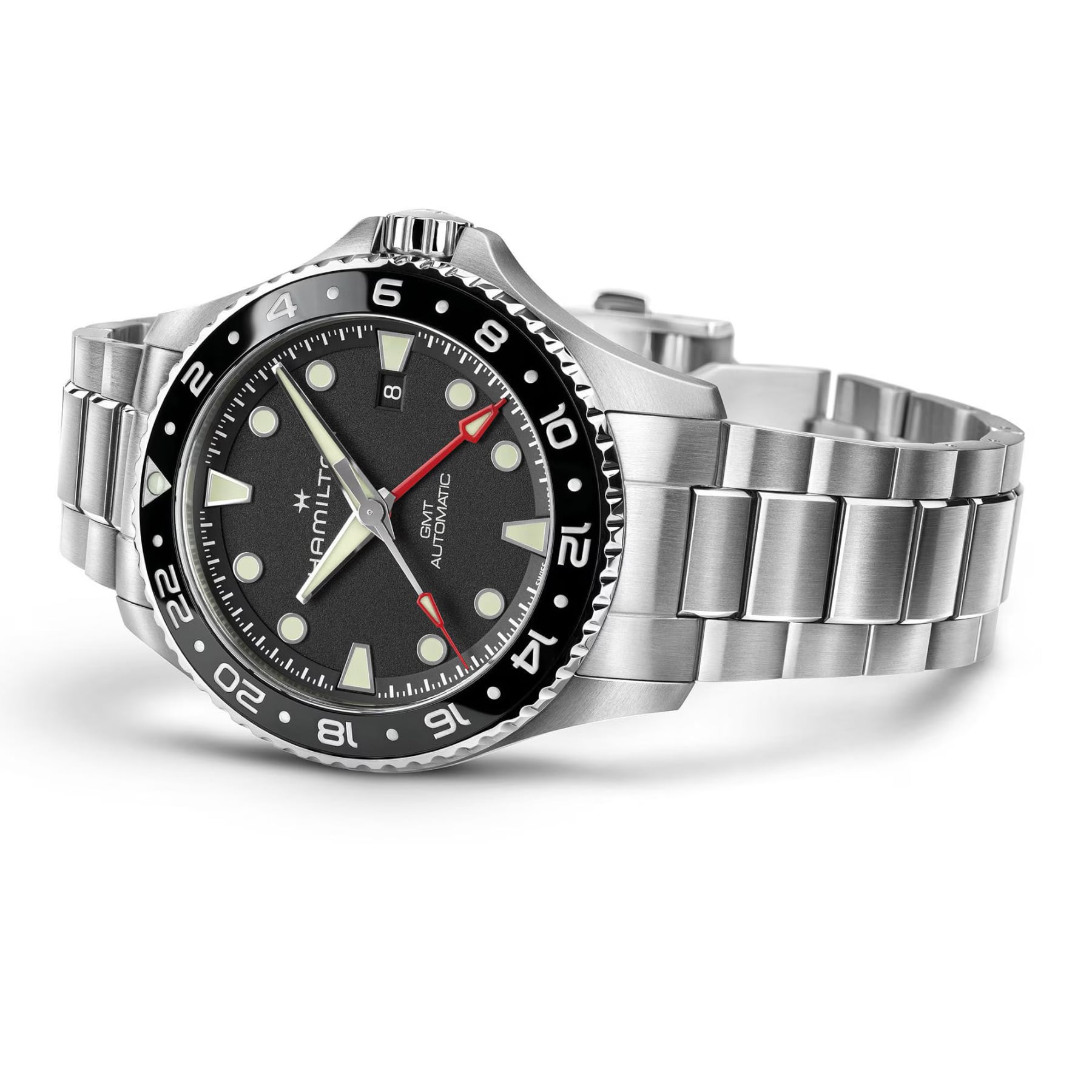 Hamilton Khaki Navy Scuba GMT 43mm H82555130