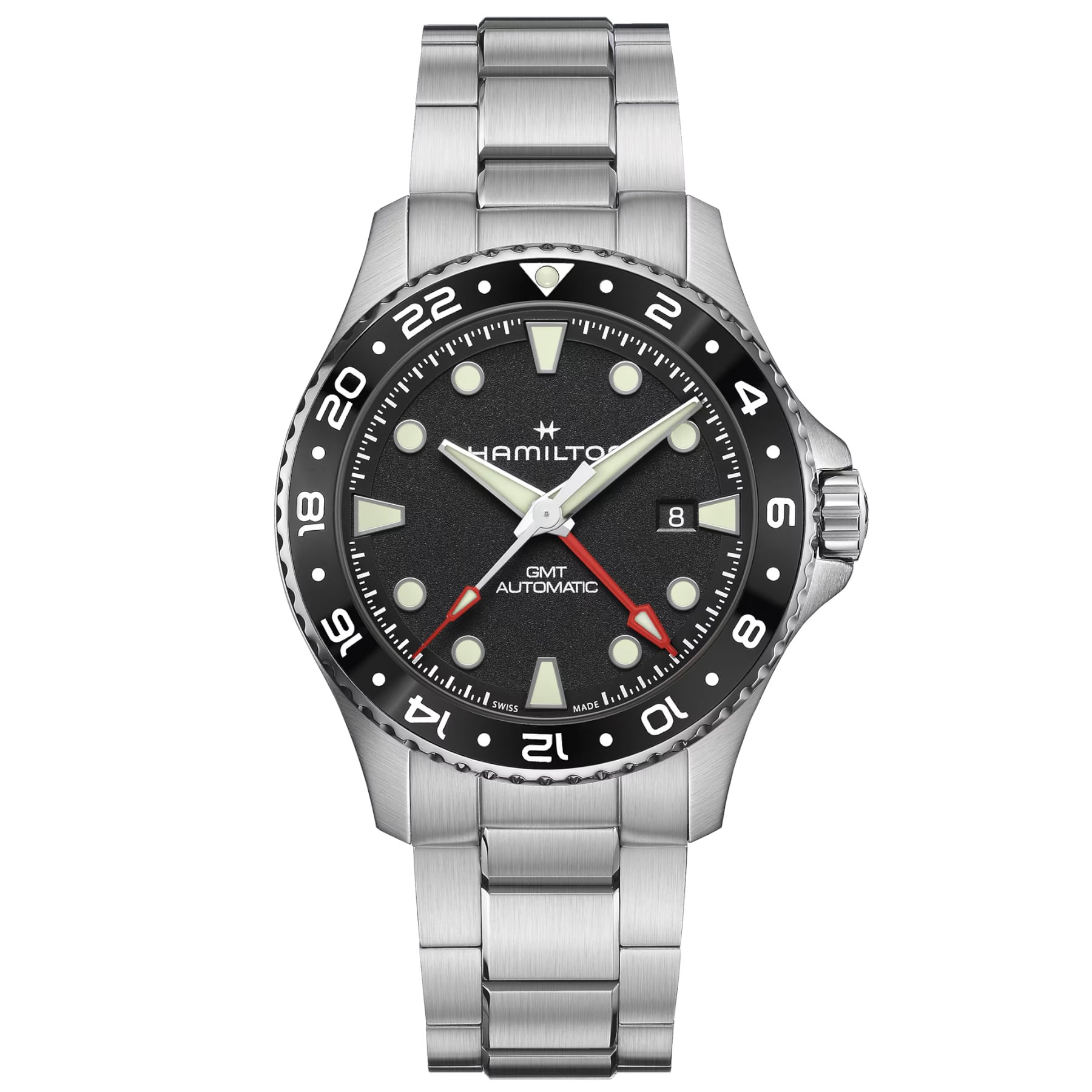 Hamilton Khaki Navy Scuba GMT 43mm H82555130