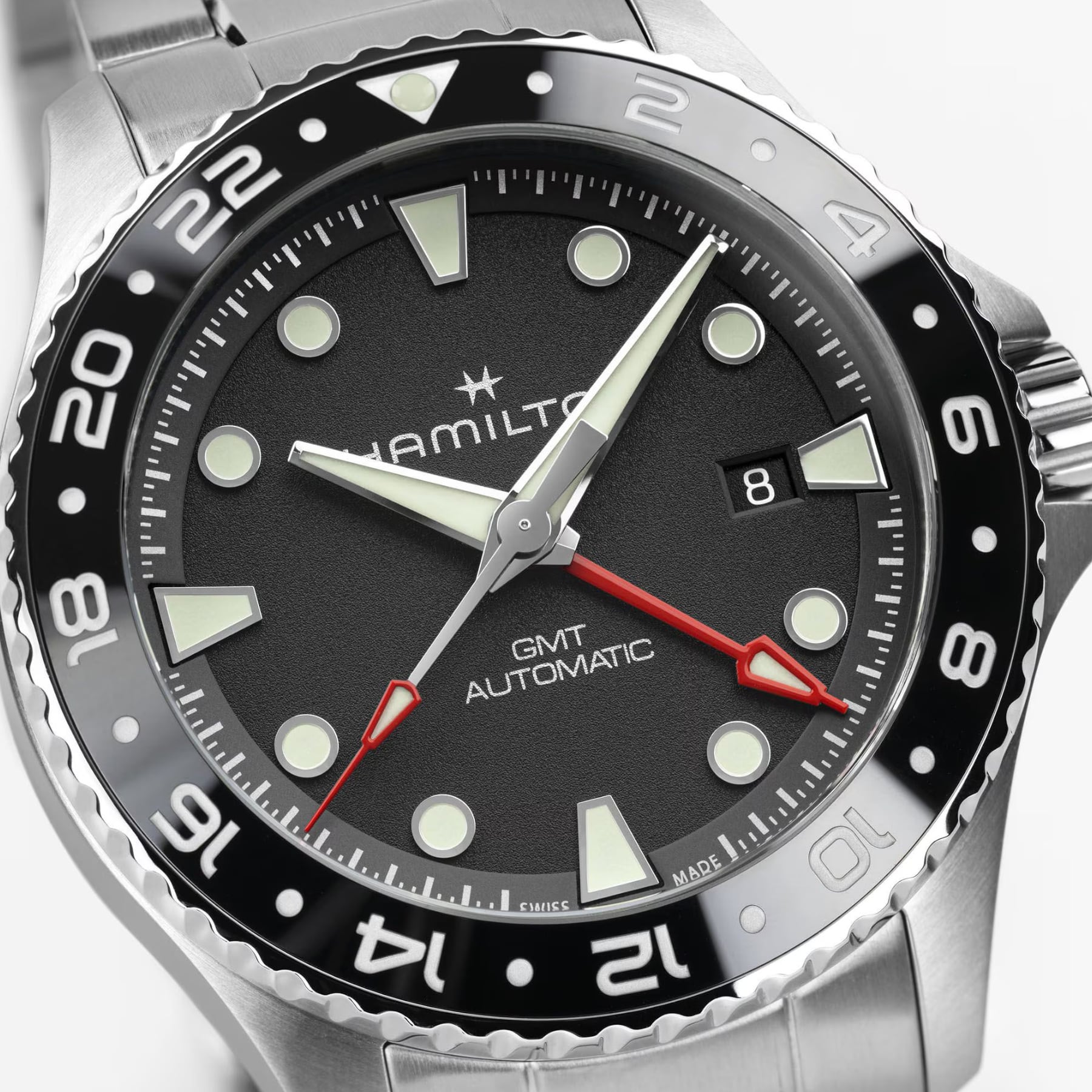 Hamilton Khaki Navy Scuba GMT 43mm H82555130