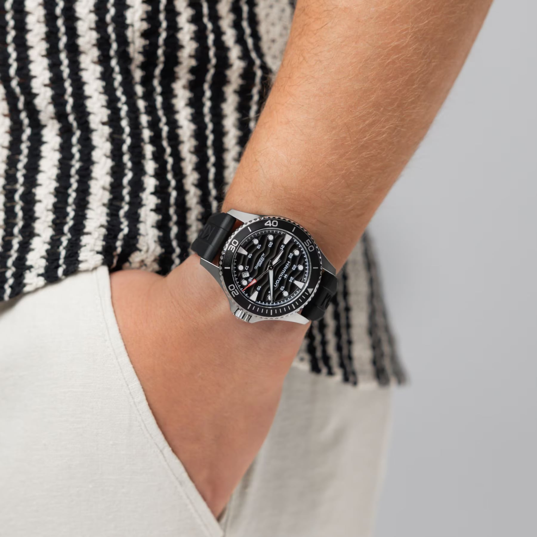 Hamilton Khaki Navy Scuba GMT 40mm H82415330