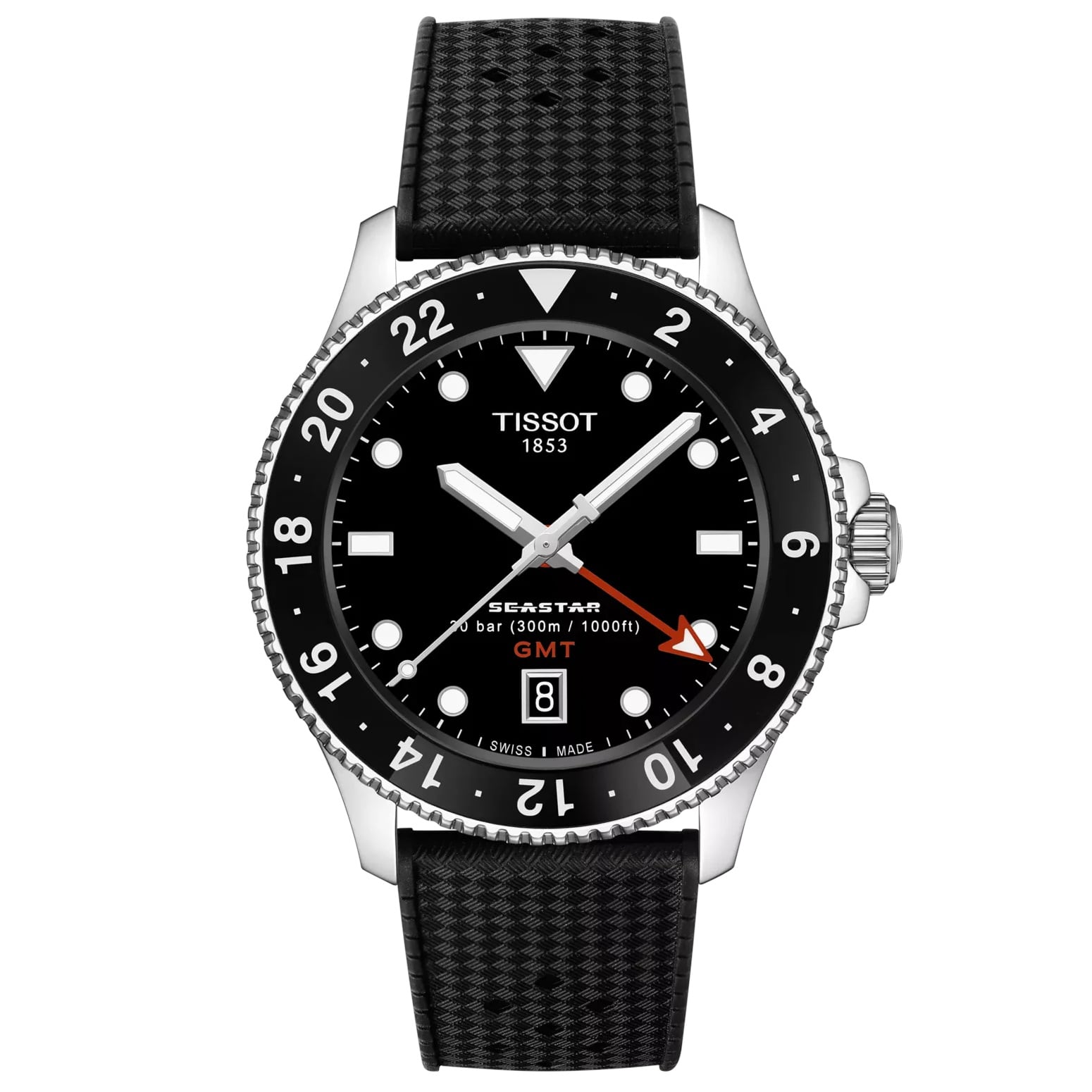 Tissot Seastar 1000 GMT 40mm T120.852.17.051.00