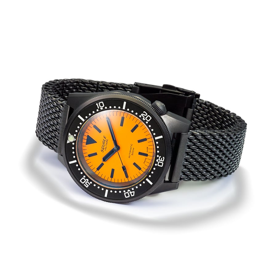 Squale 1521 Full Luminous Orange Militaire 1521DLCFOR.MEPVD20