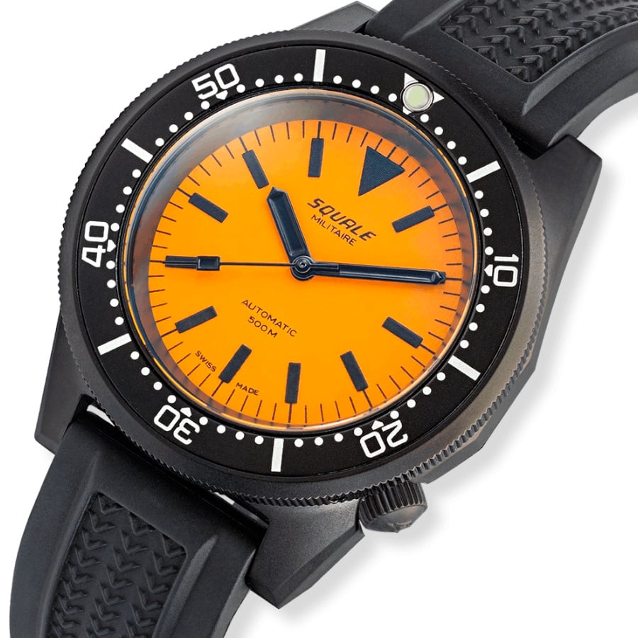 Squale 1521 Full Luminous Orange Militaire 1521DLCFOR.VO
