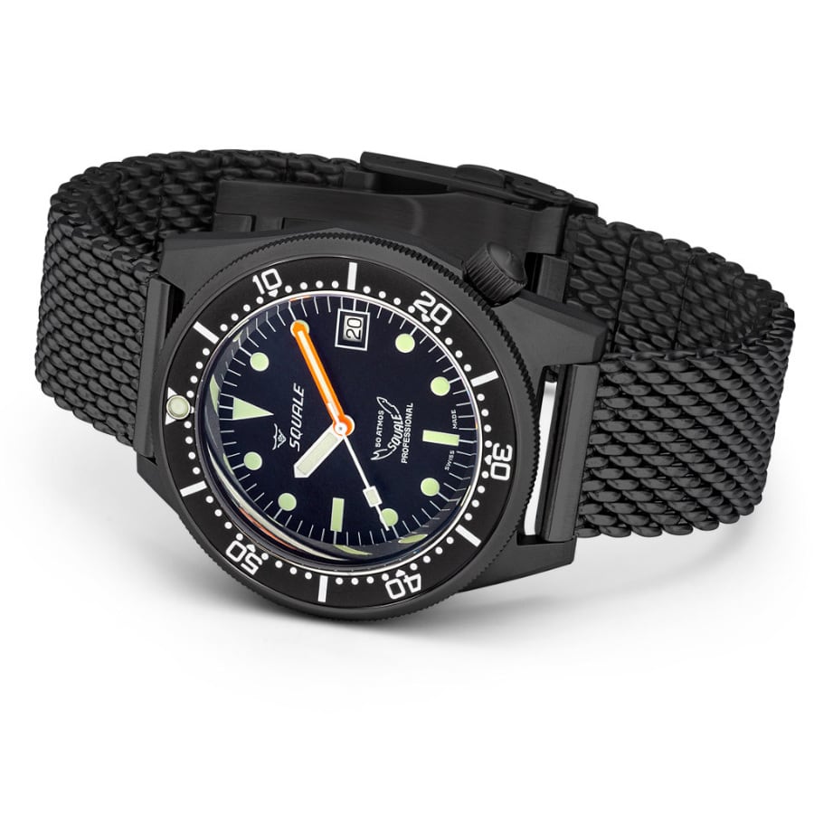Squale 1521 DLC 1521DLCBK.MEPVD20