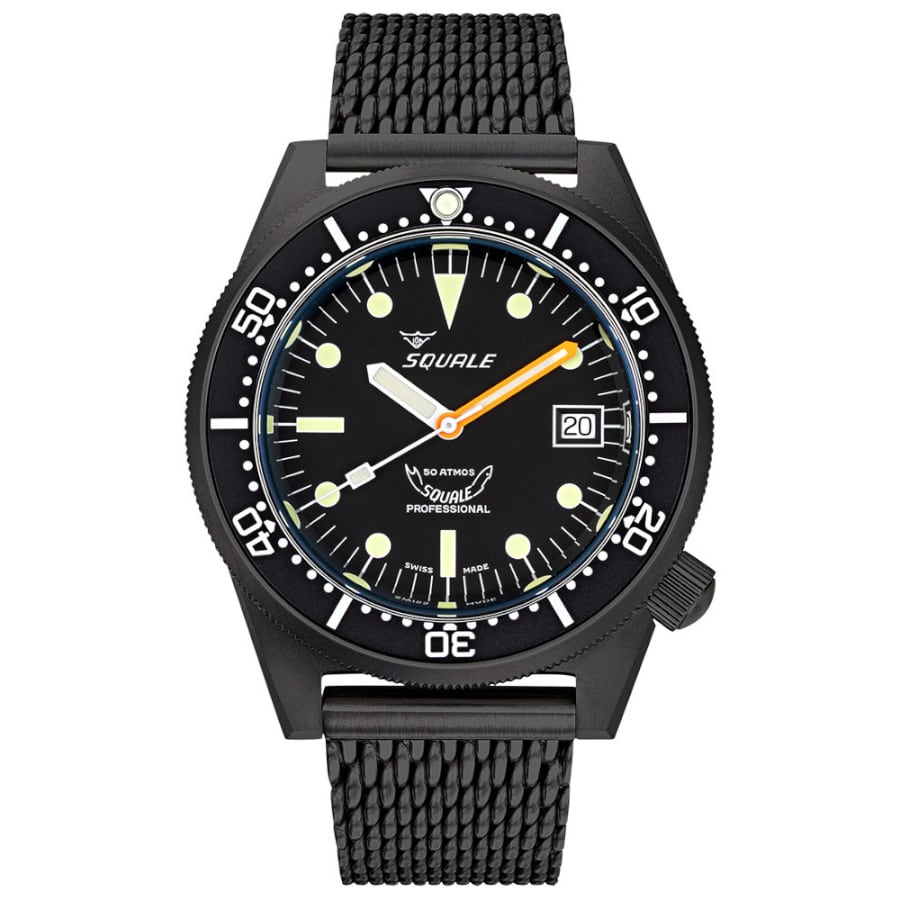 Squale 1521 DLC 1521DLCBK.MEPVD20