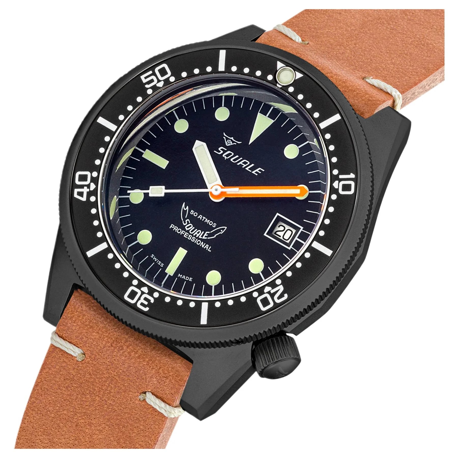 Squale 1521 DLC 1521DLCBK.PC