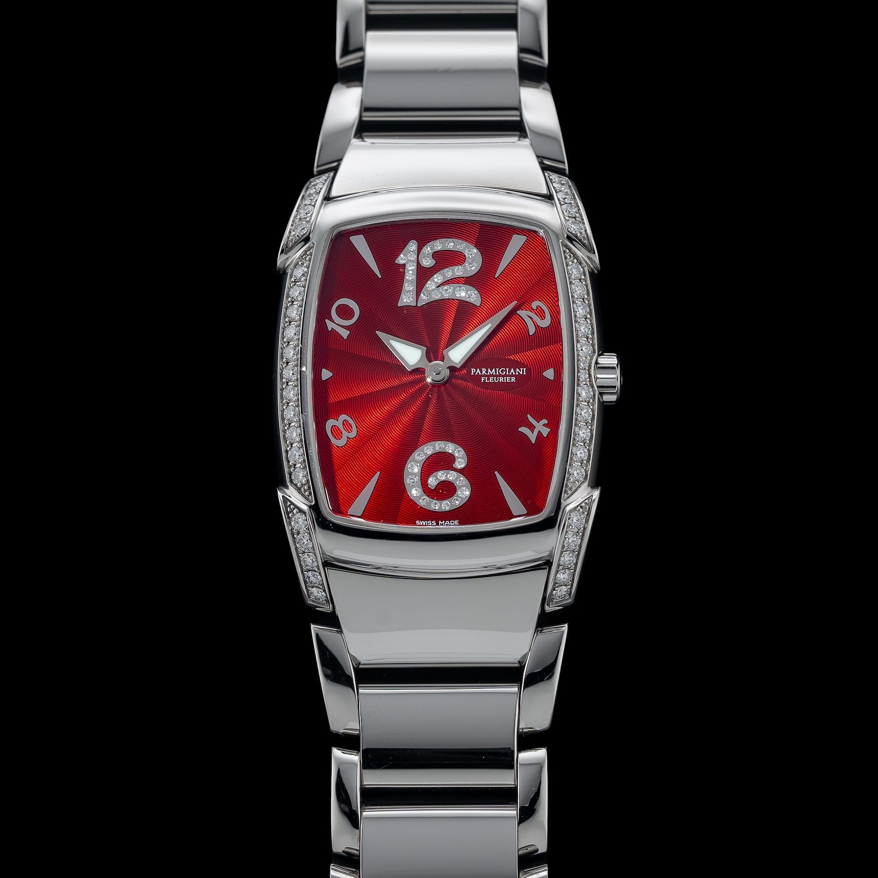 Parmigiani Fleurier Kalpa Donna Steel Set Amarante Set PFC160-0020901-B00002