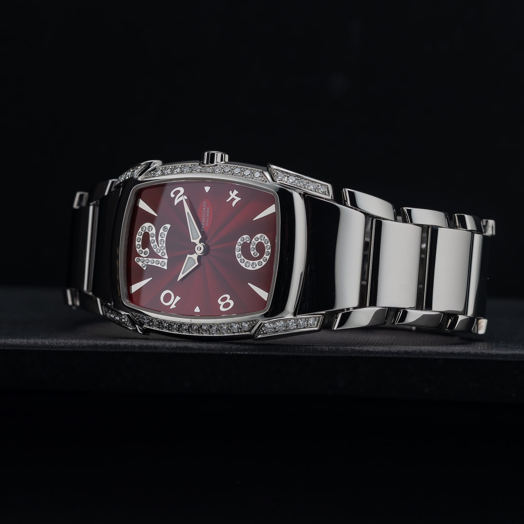Parmigiani Fleurier Kalpa Donna Steel Set Amarante Set PFC160-0020901-B00002