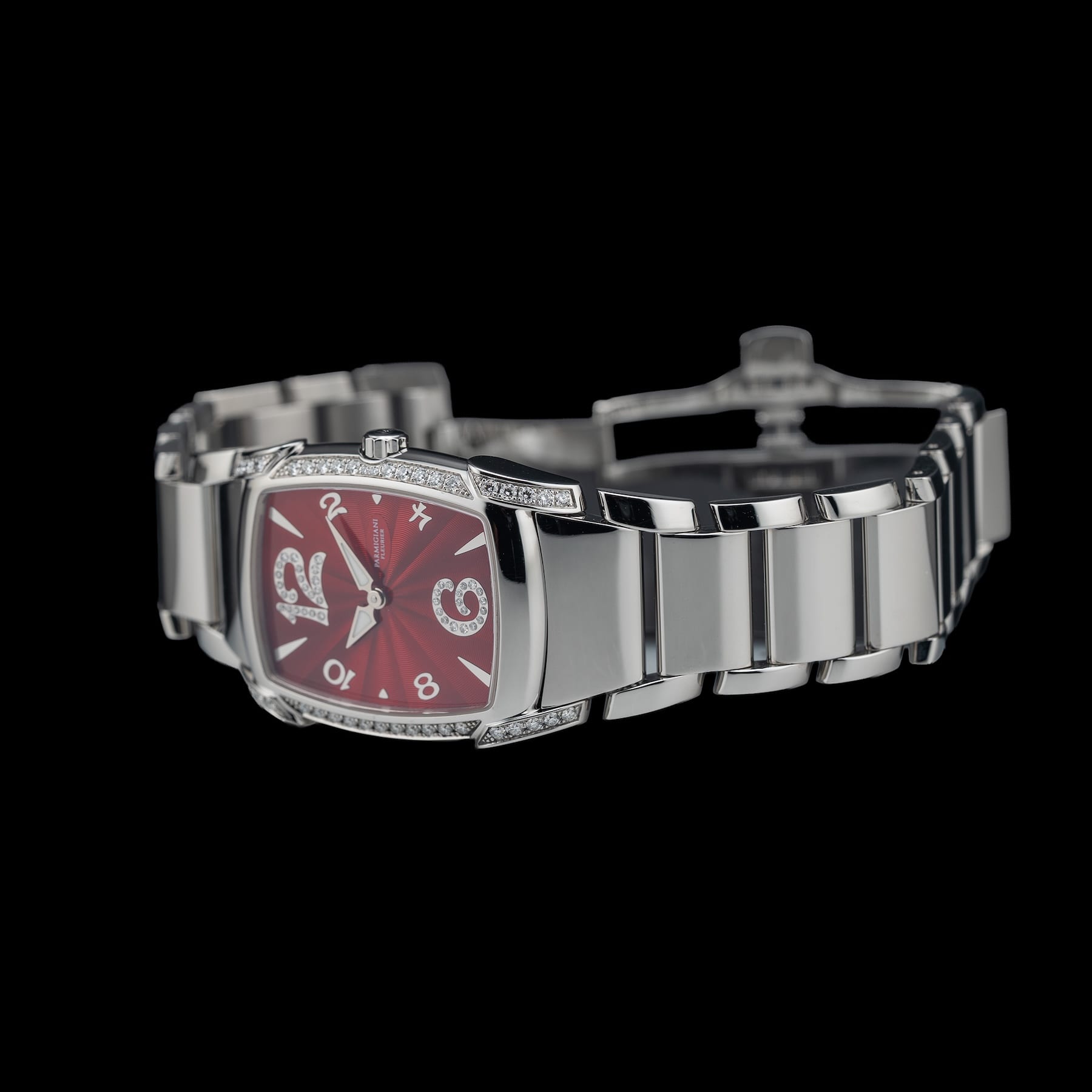 Parmigiani Fleurier Kalpa Donna Steel Set Amarante Set PFC160-0020901-B00002