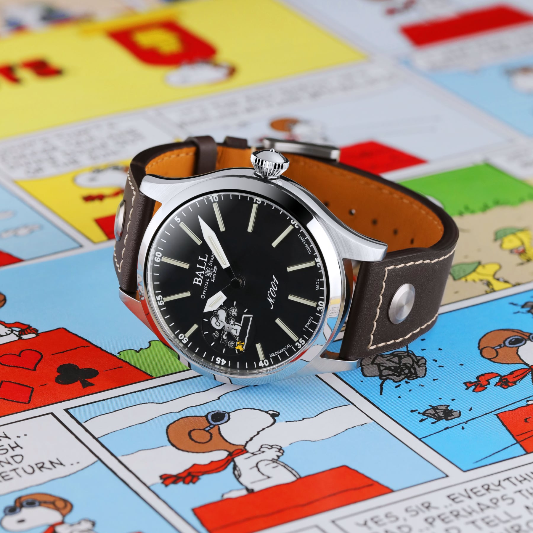 Ball Engineer Master II Snoopy Flying Ace NM2638C-L2J-BK