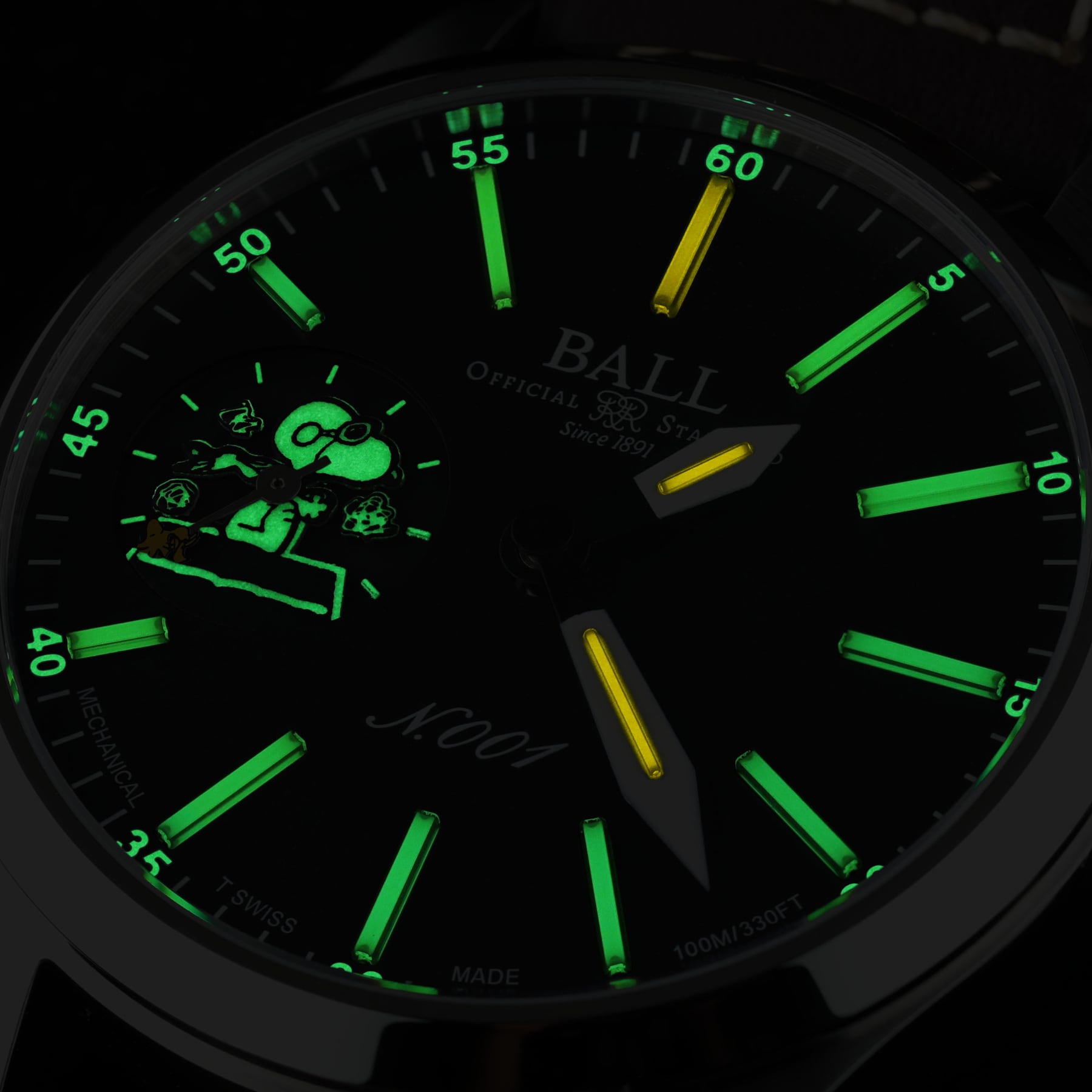 Ball Engineer Master II Snoopy Flying Ace NM2638C-L2J-BK