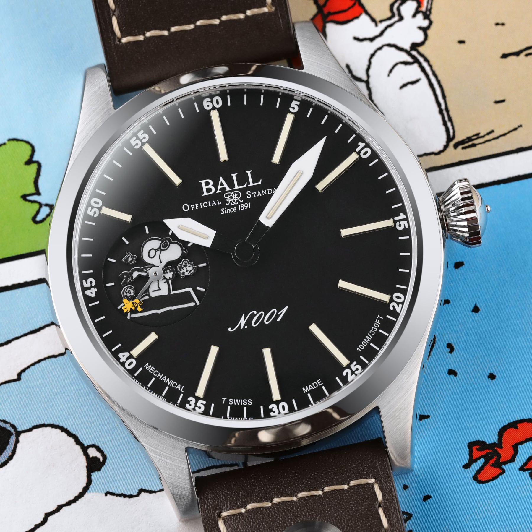 Ball Engineer Master II Snoopy Flying Ace NM2638C-L2J-BK