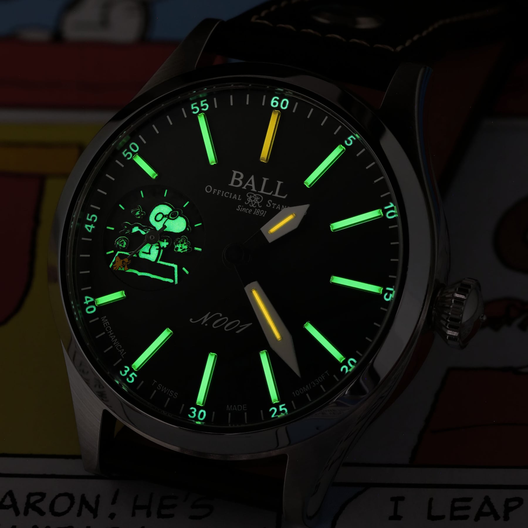 Ball Engineer Master II Snoopy Flying Ace NM2638C-L2J-BK