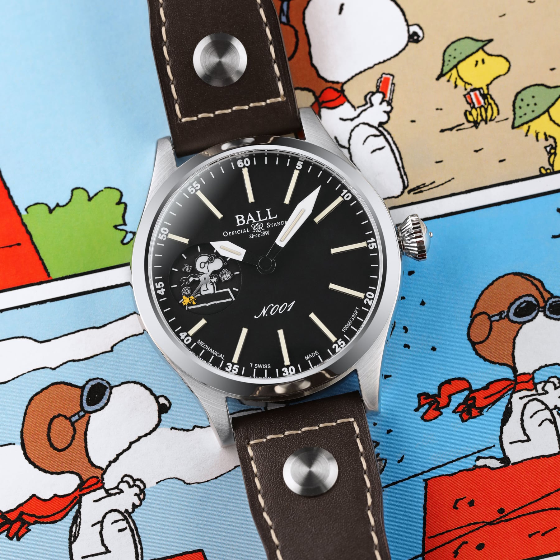 Ball Engineer Master II Snoopy Flying Ace NM2638C-L2J-BK
