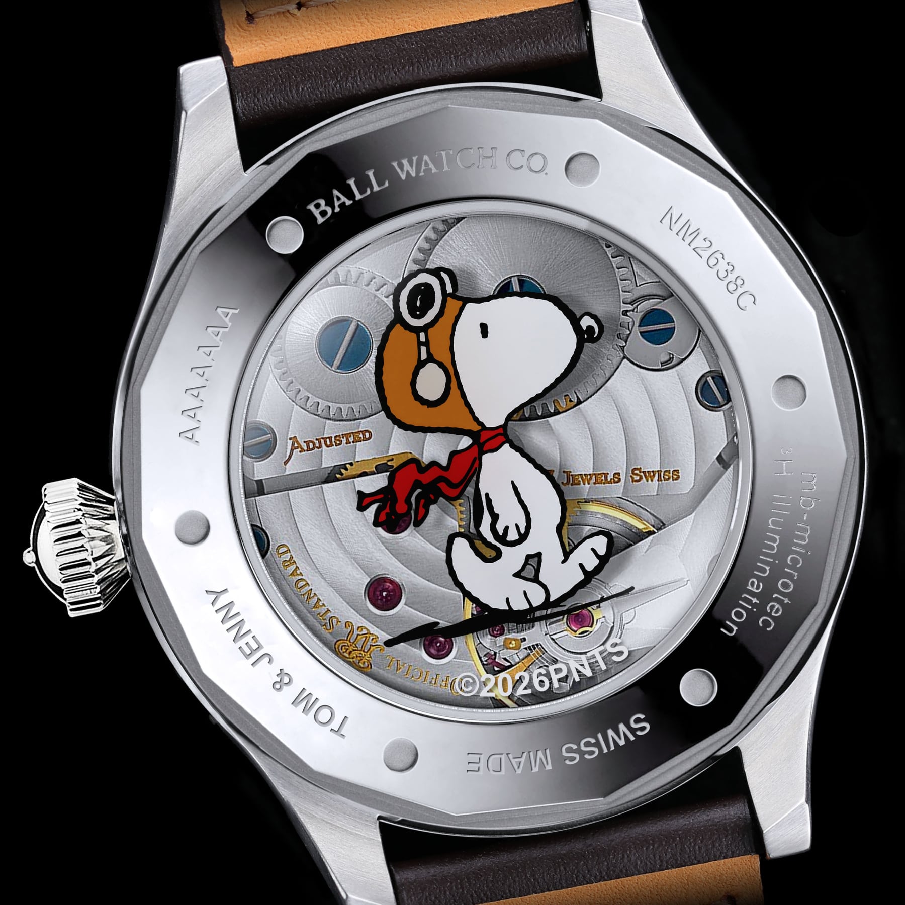 Ball Engineer Master II Snoopy Flying Ace NM2638C-L2J-BK